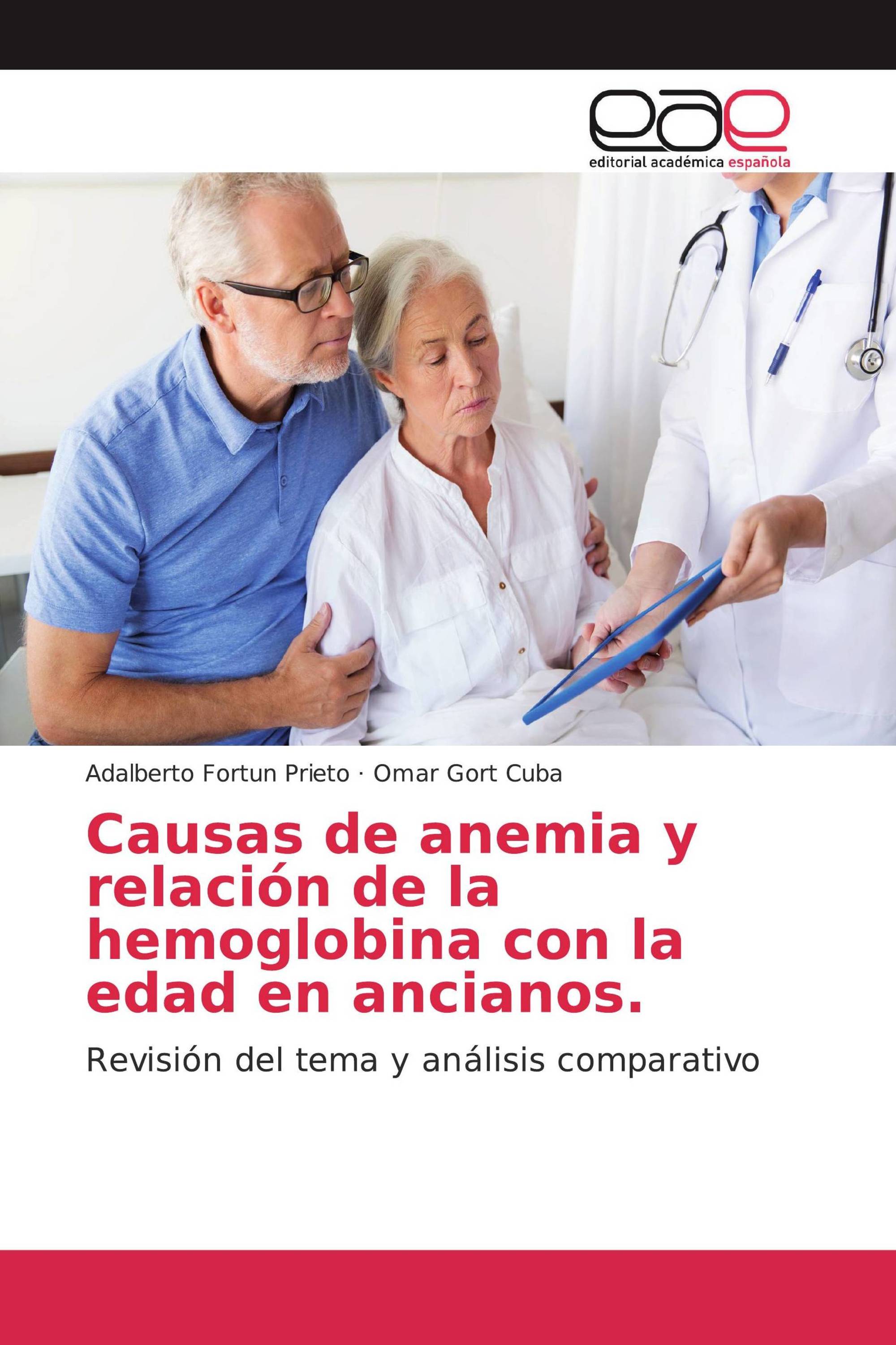 Causas de anemia y relación de la hemoglobina con la edad en ancianos.