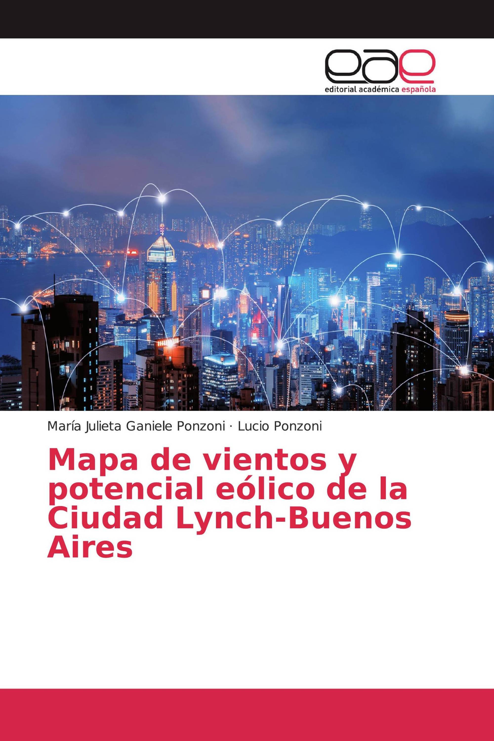 Mapa de vientos y potencial eólico de la Ciudad Lynch-Buenos Aires