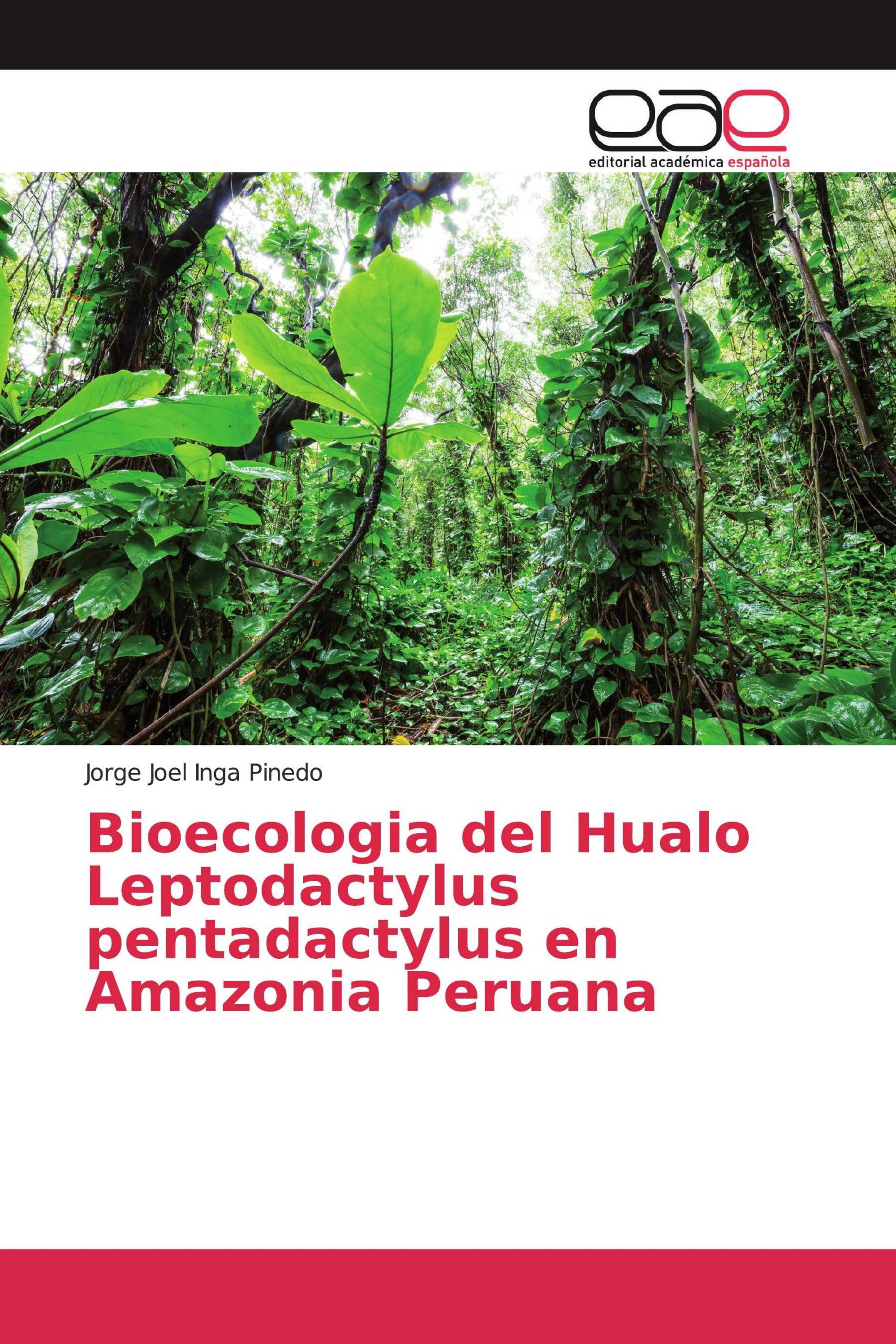 Bioecologia del Hualo Leptodactylus pentadactylus en Amazonia Peruana