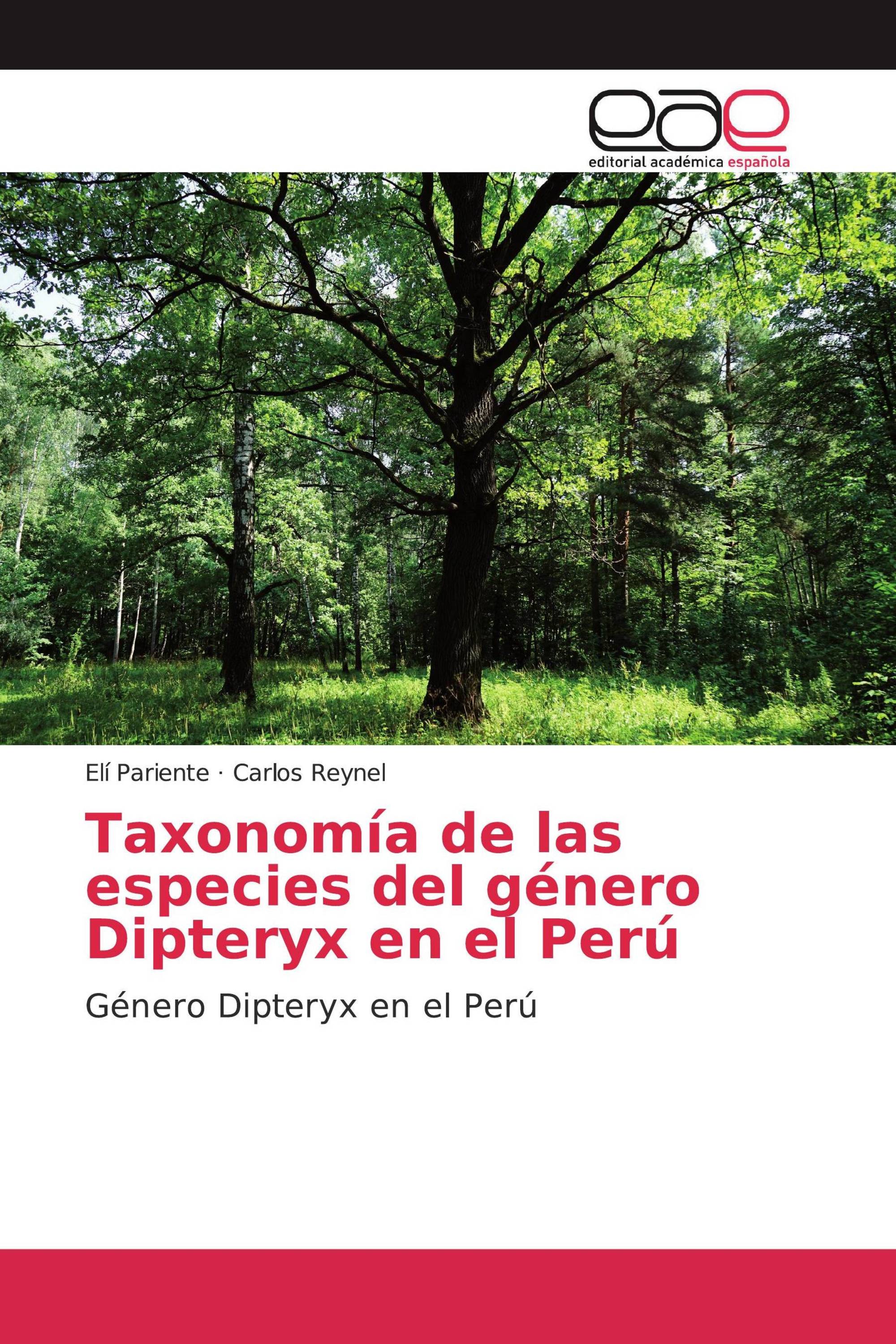 Taxonomía de las especies del género Dipteryx en el Perú