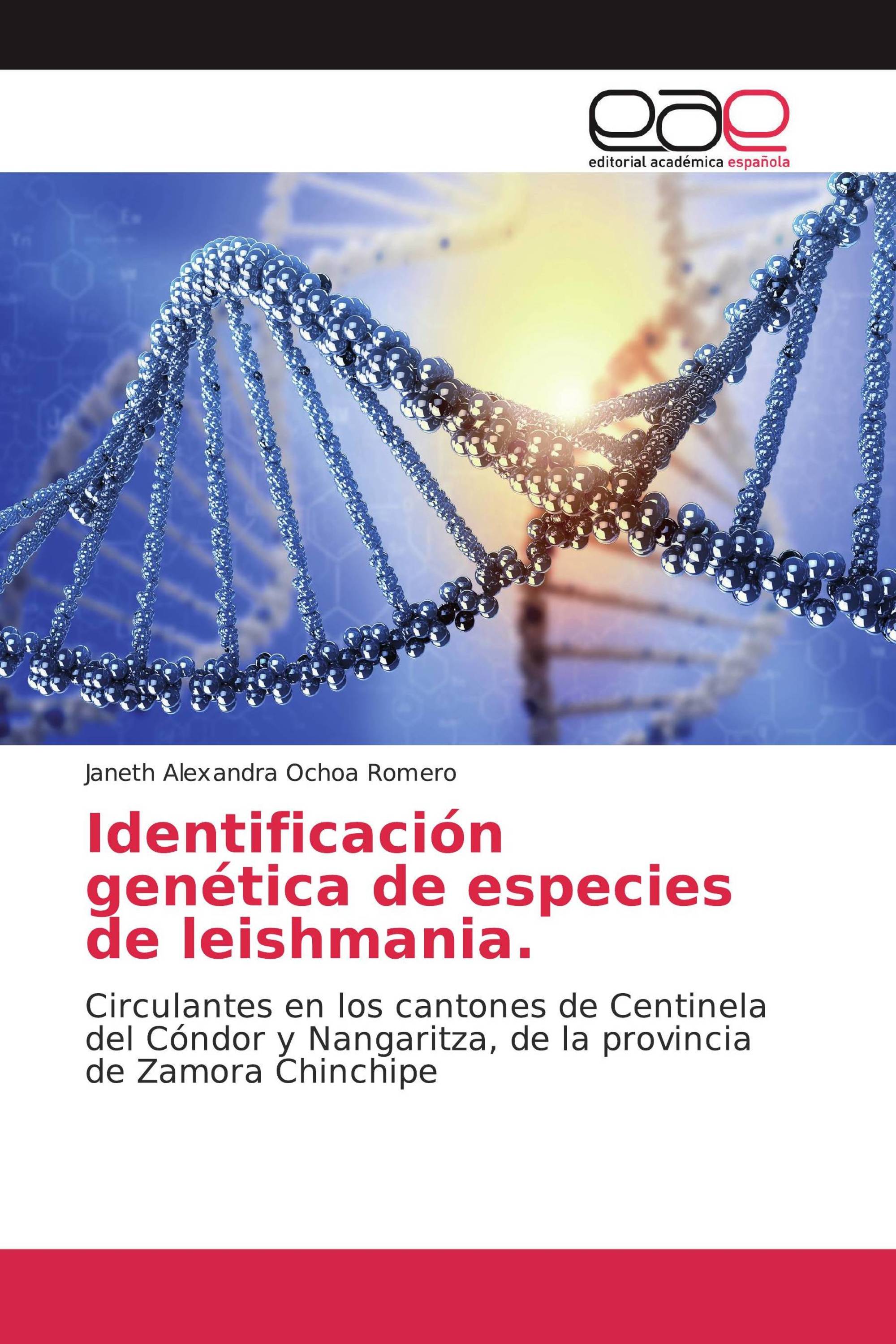 Identificación genética de especies de leishmania.