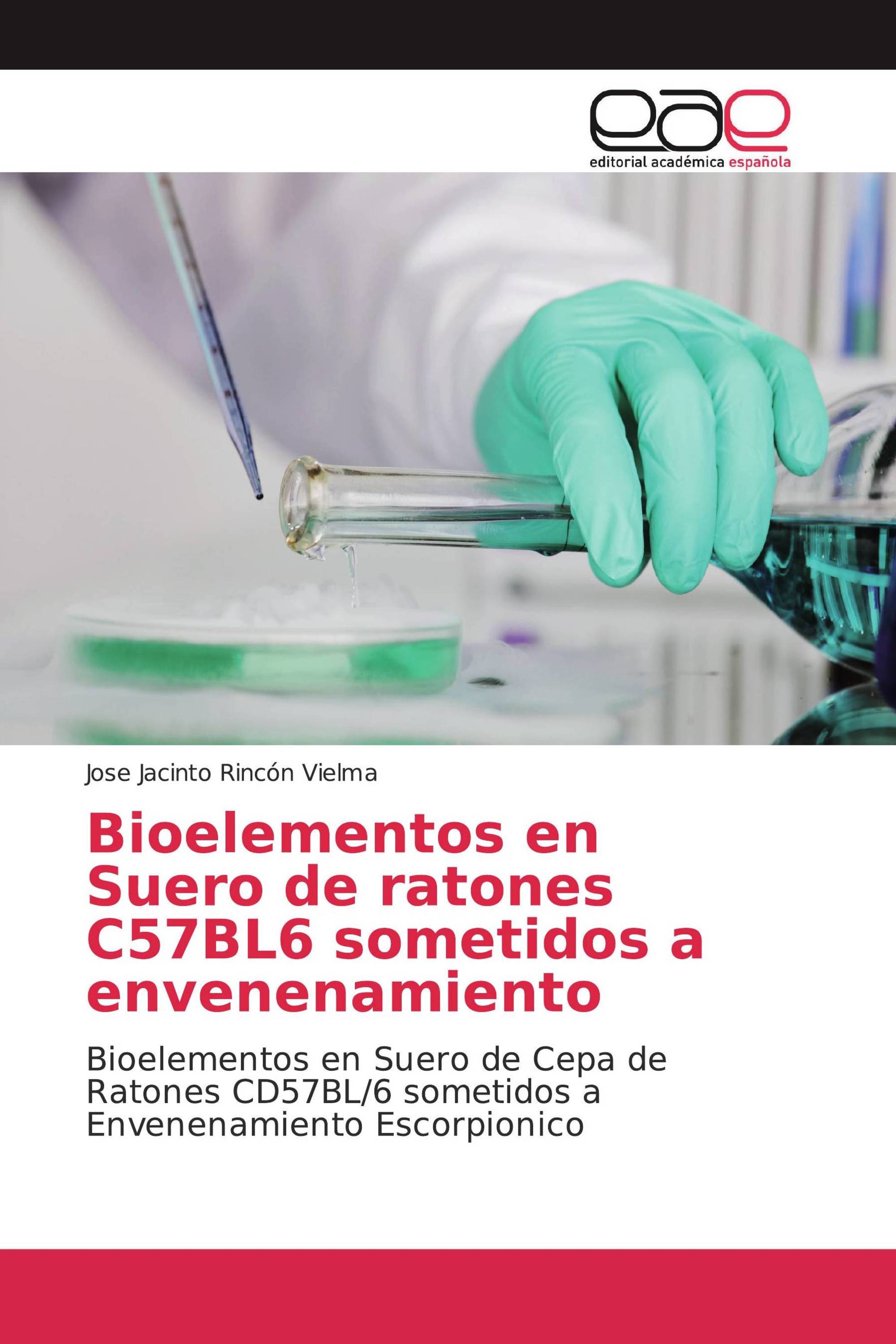 Bioelementos en Suero de ratones C57BL6 sometidos a envenenamiento