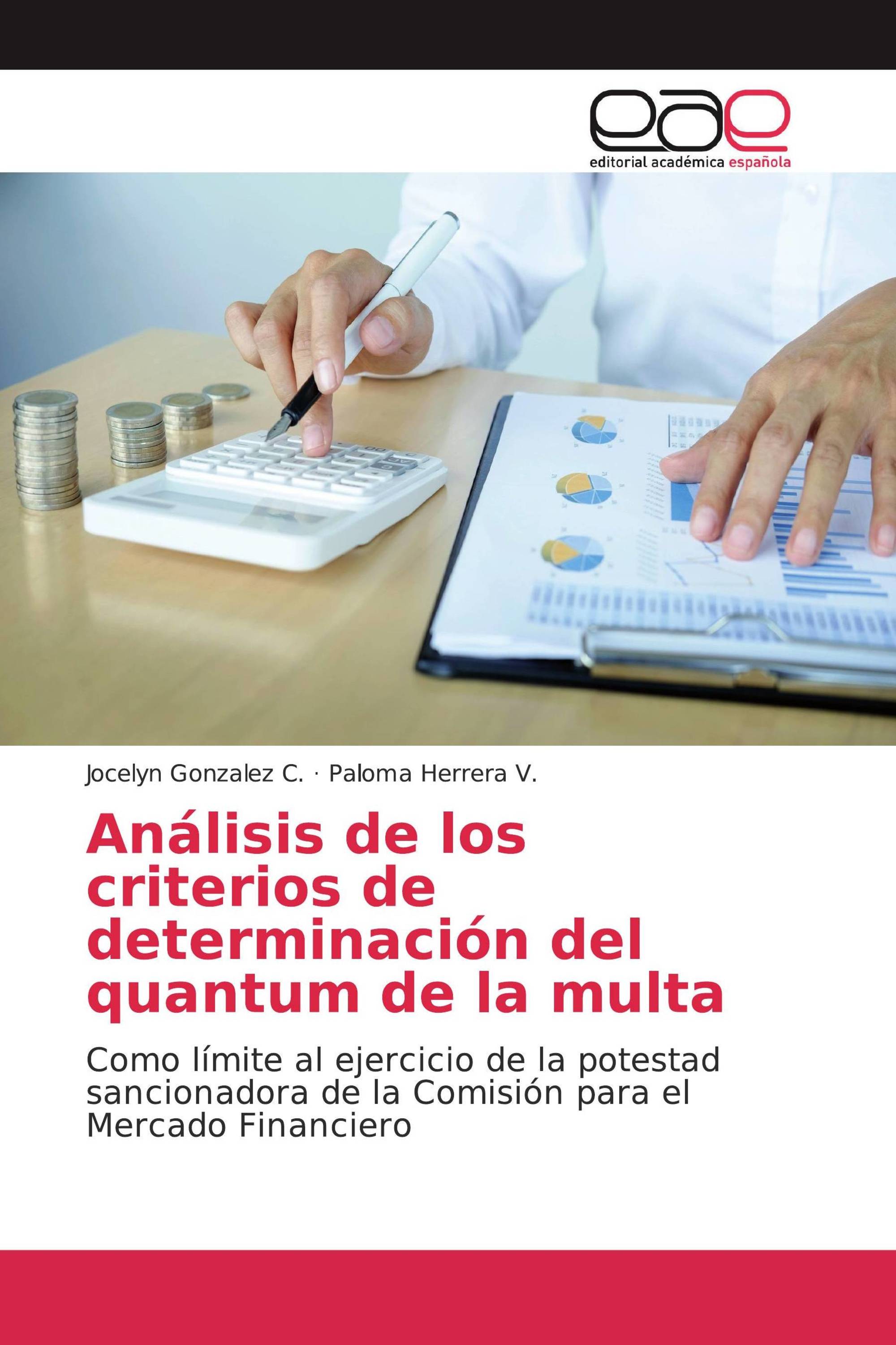 Análisis de los criterios de determinación del quantum de la multa