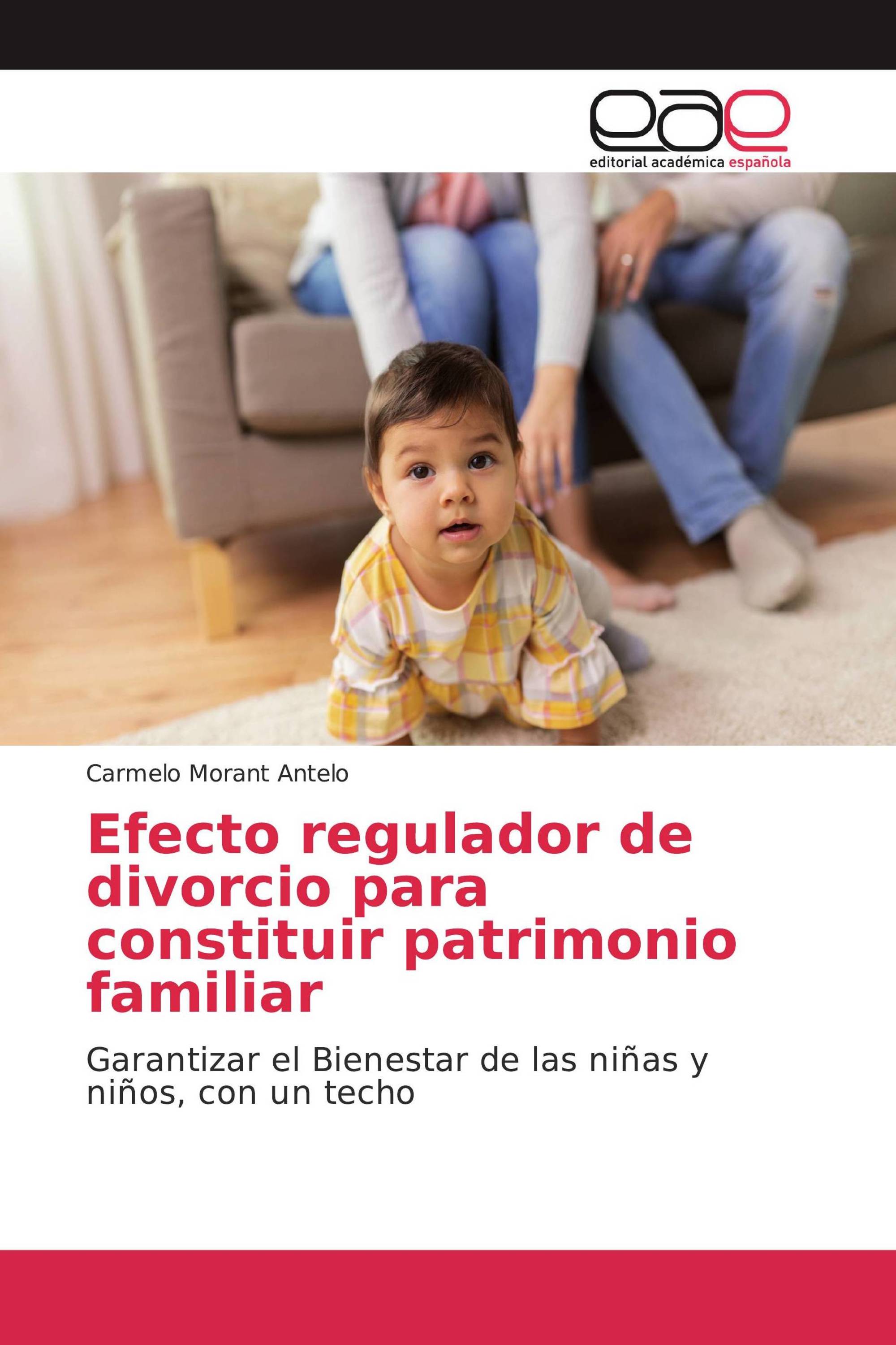 Efecto regulador de divorcio para constituir patrimonio familiar