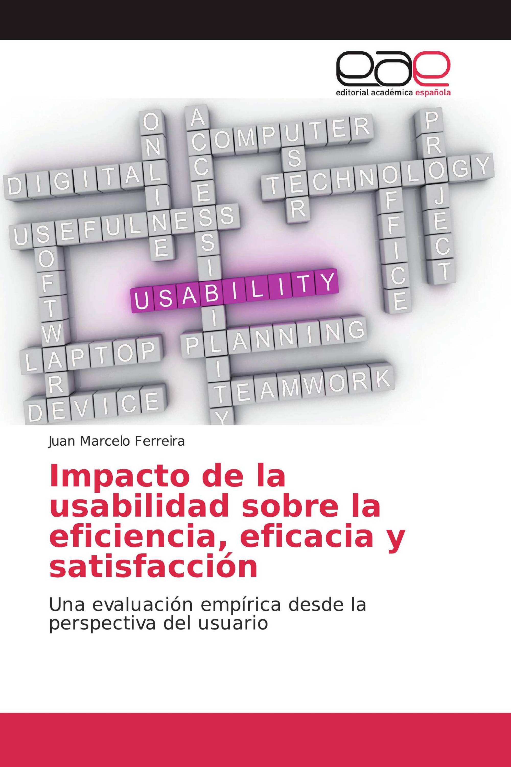 Impacto de la usabilidad sobre la eficiencia, eficacia y satisfacción