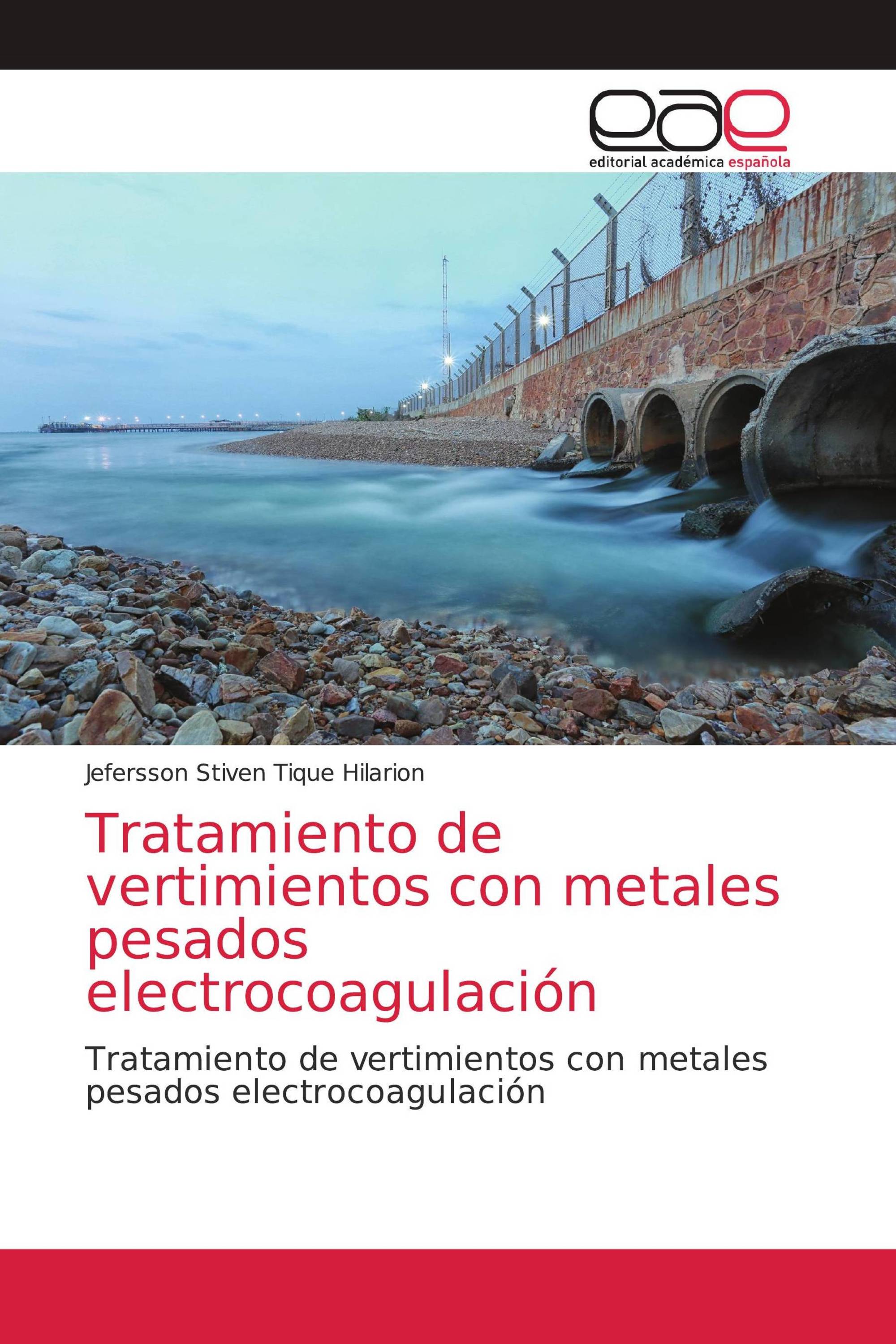 Tratamiento de vertimientos con metales pesados electrocoagulación