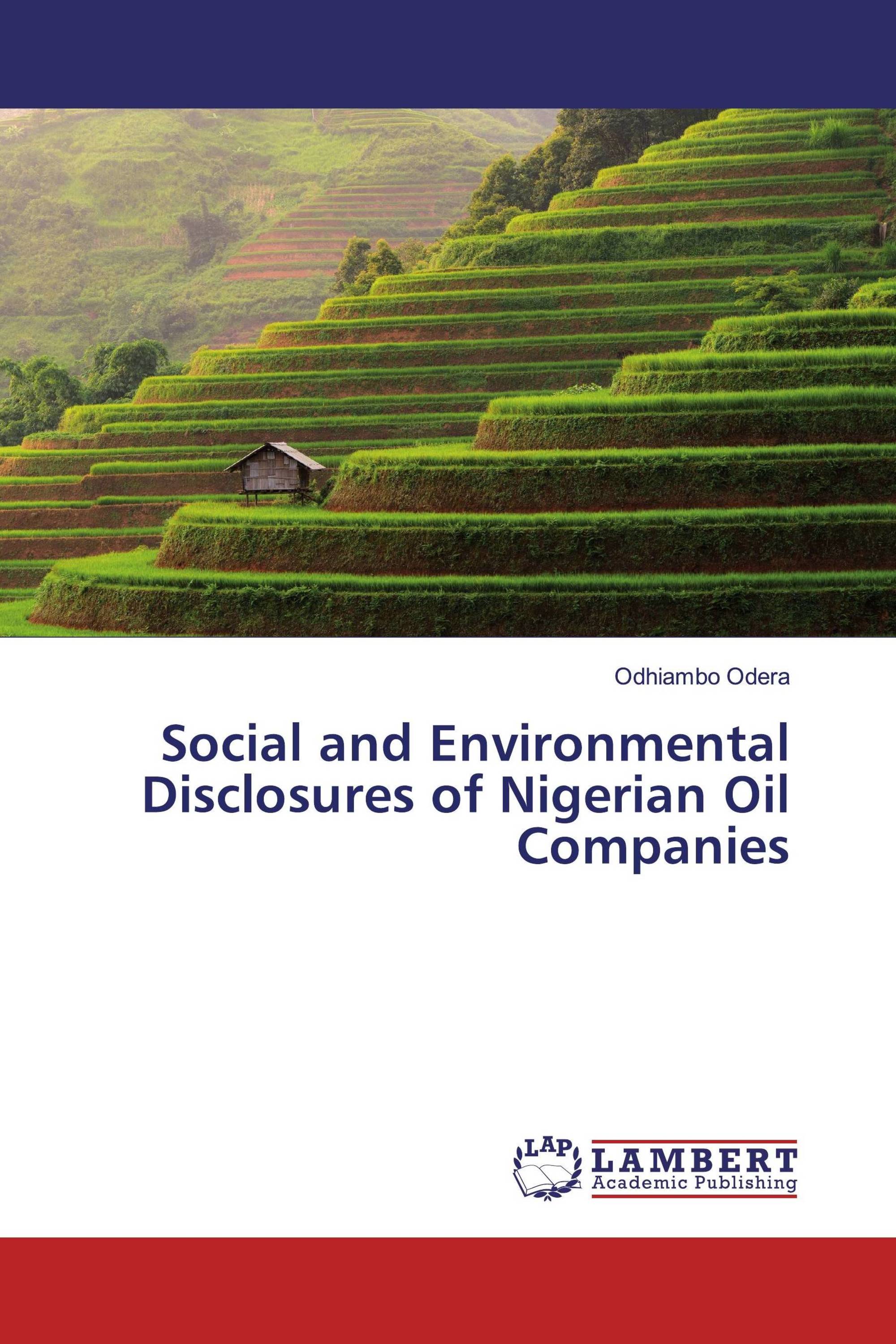 Social and Environmental Disclosures of Nigerian Oil Companies