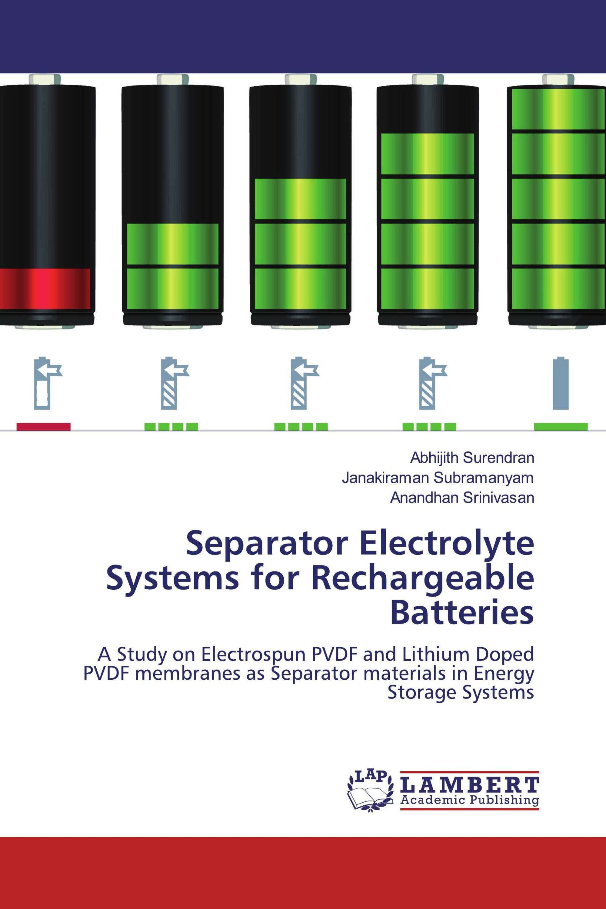 Separator Electrolyte Systems for Rechargeable Batteries