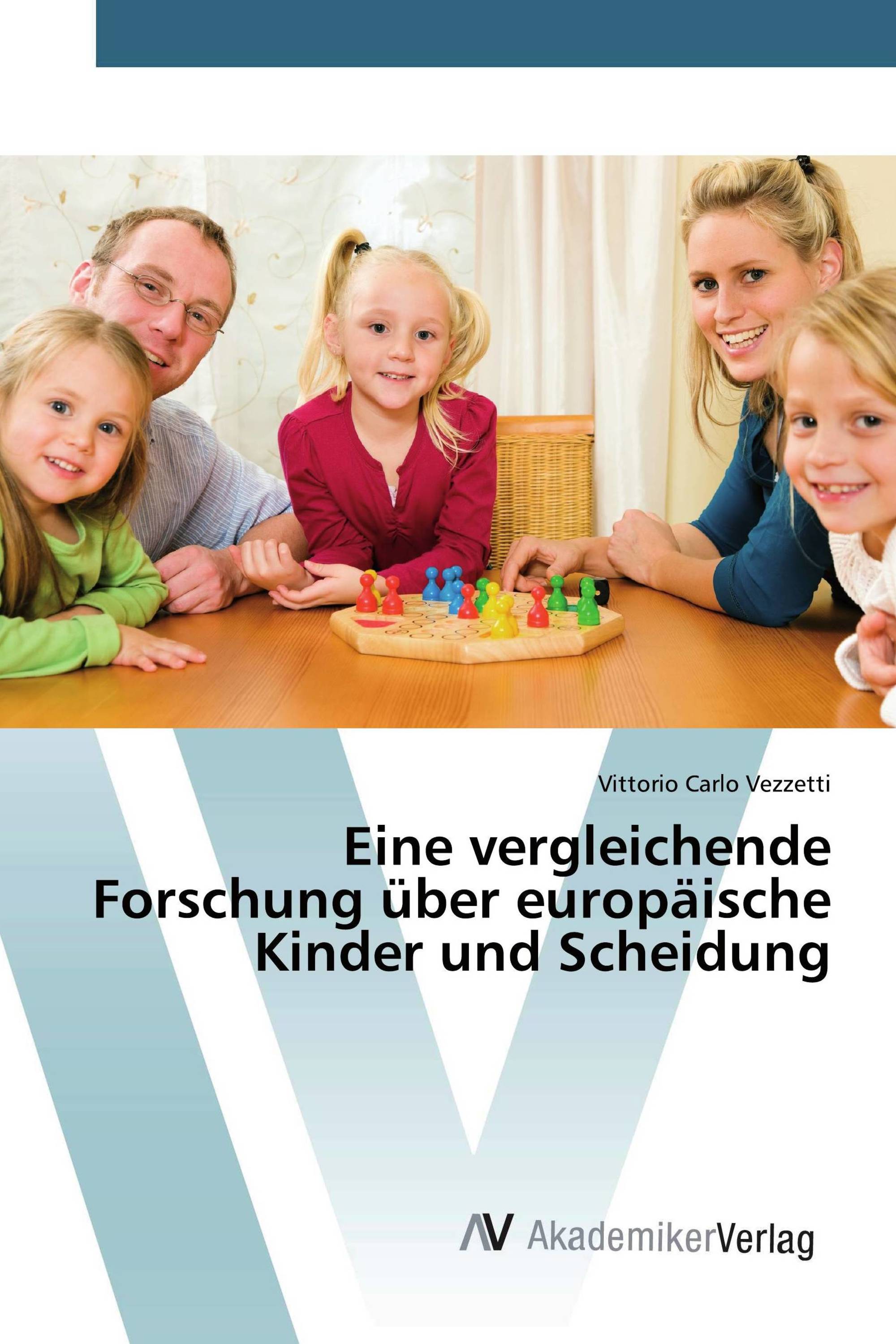 Eine vergleichende Forschung über europäische Kinder und Scheidung