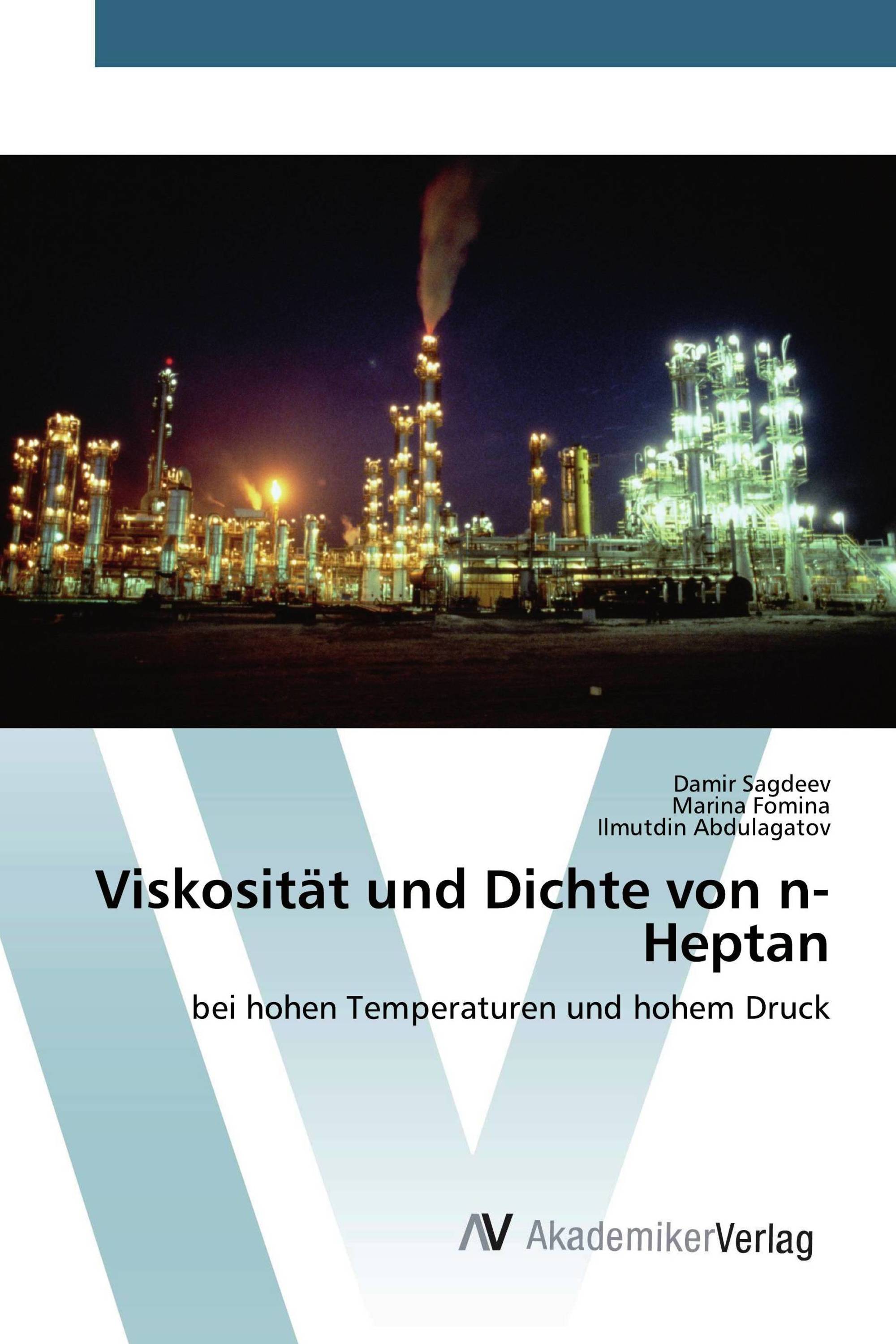 Viskosität und Dichte von n-Heptan