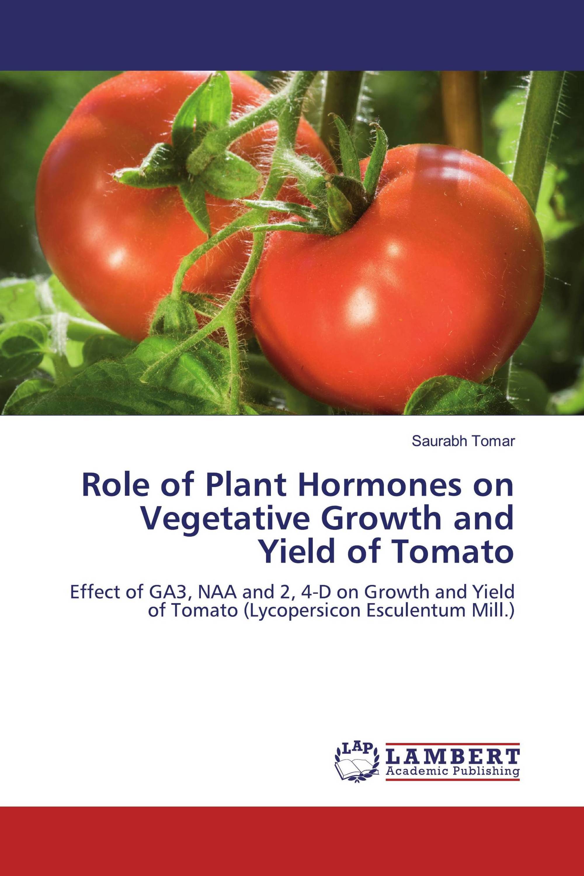 Role of Plant Hormones on Vegetative Growth and Yield of Tomato