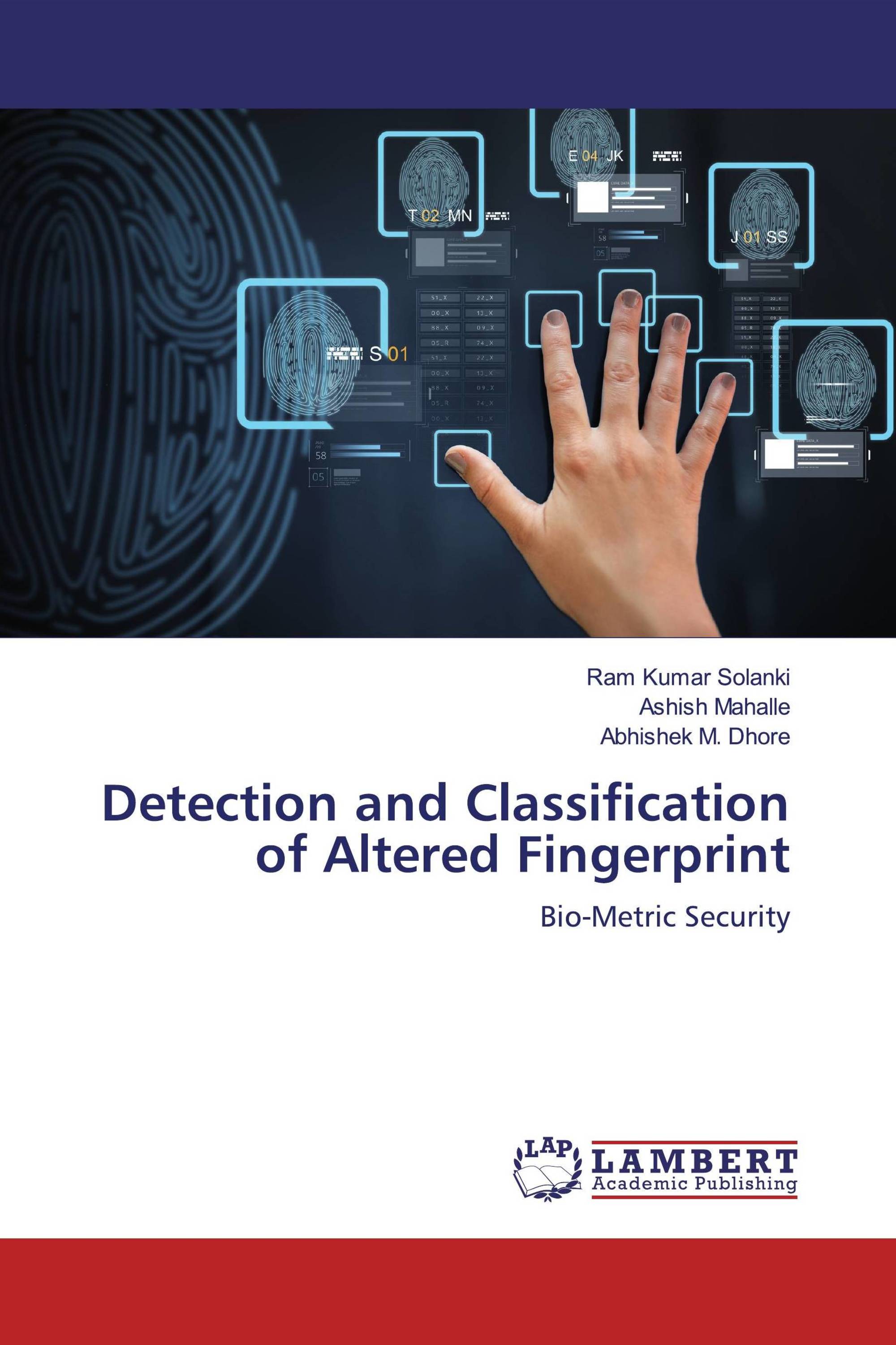 Detection and Classification of Altered Fingerprint