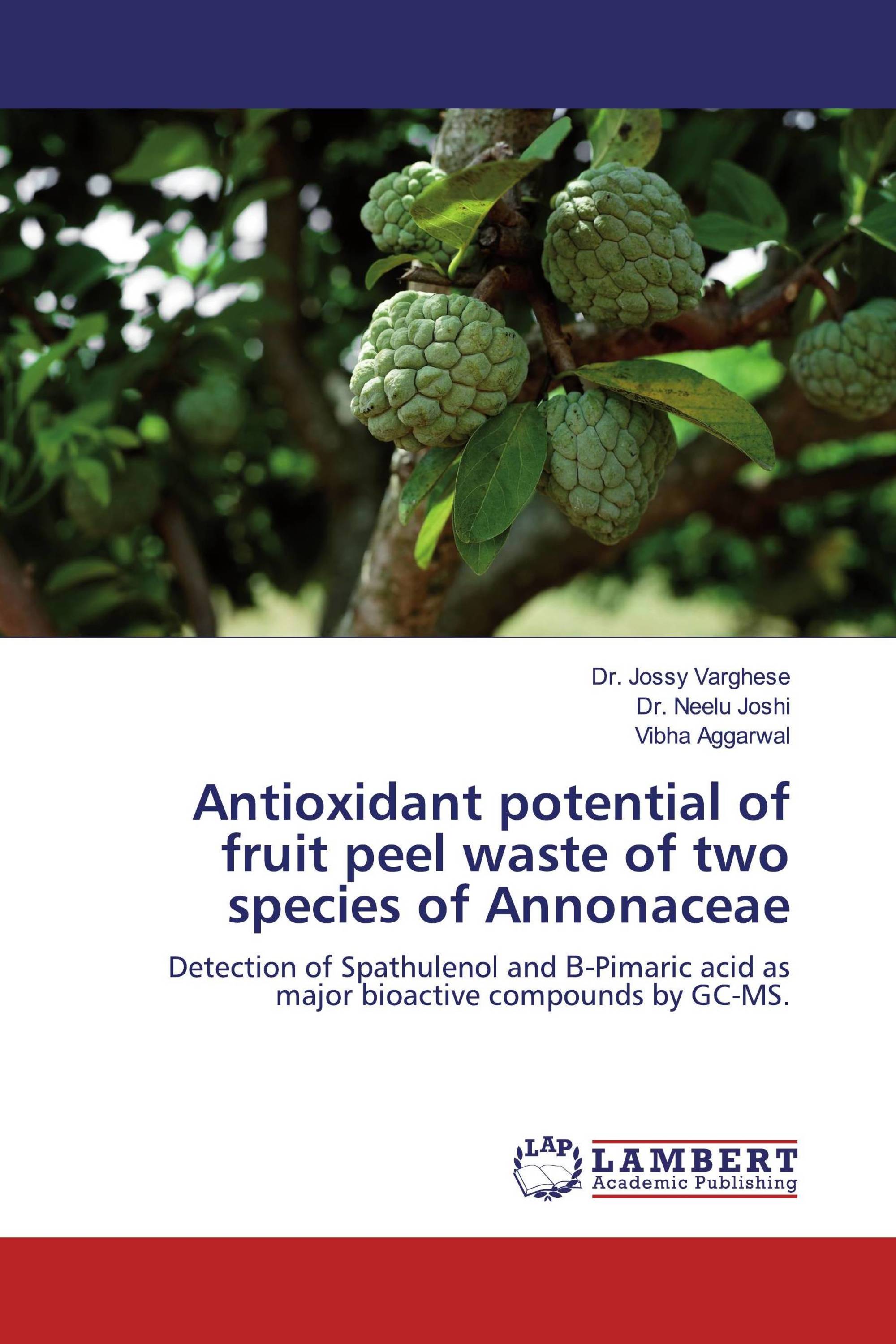 Antioxidant potential of fruit peel waste of two species of Annonaceae