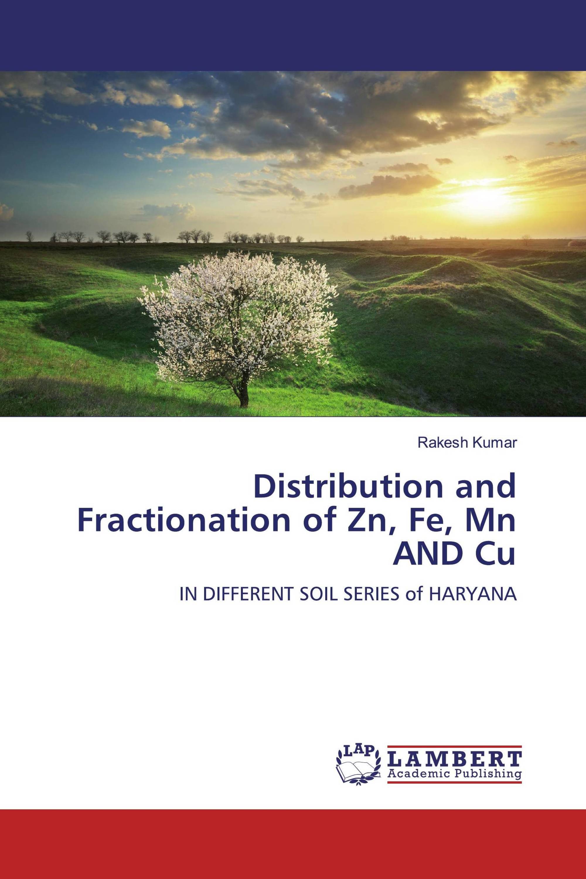 Distribution and Fractionation of Zn, Fe, Mn and Cu