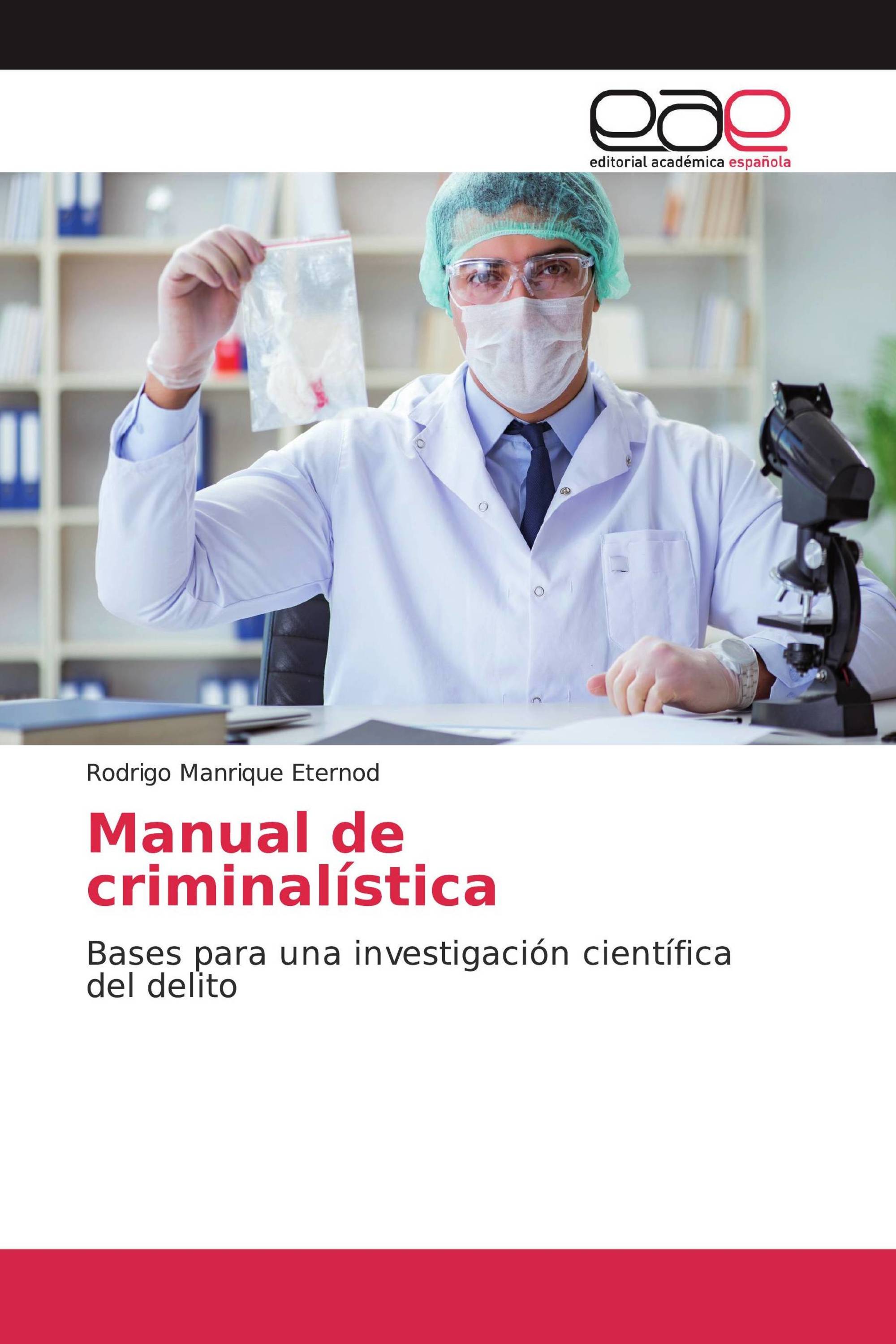 Manual de criminalística