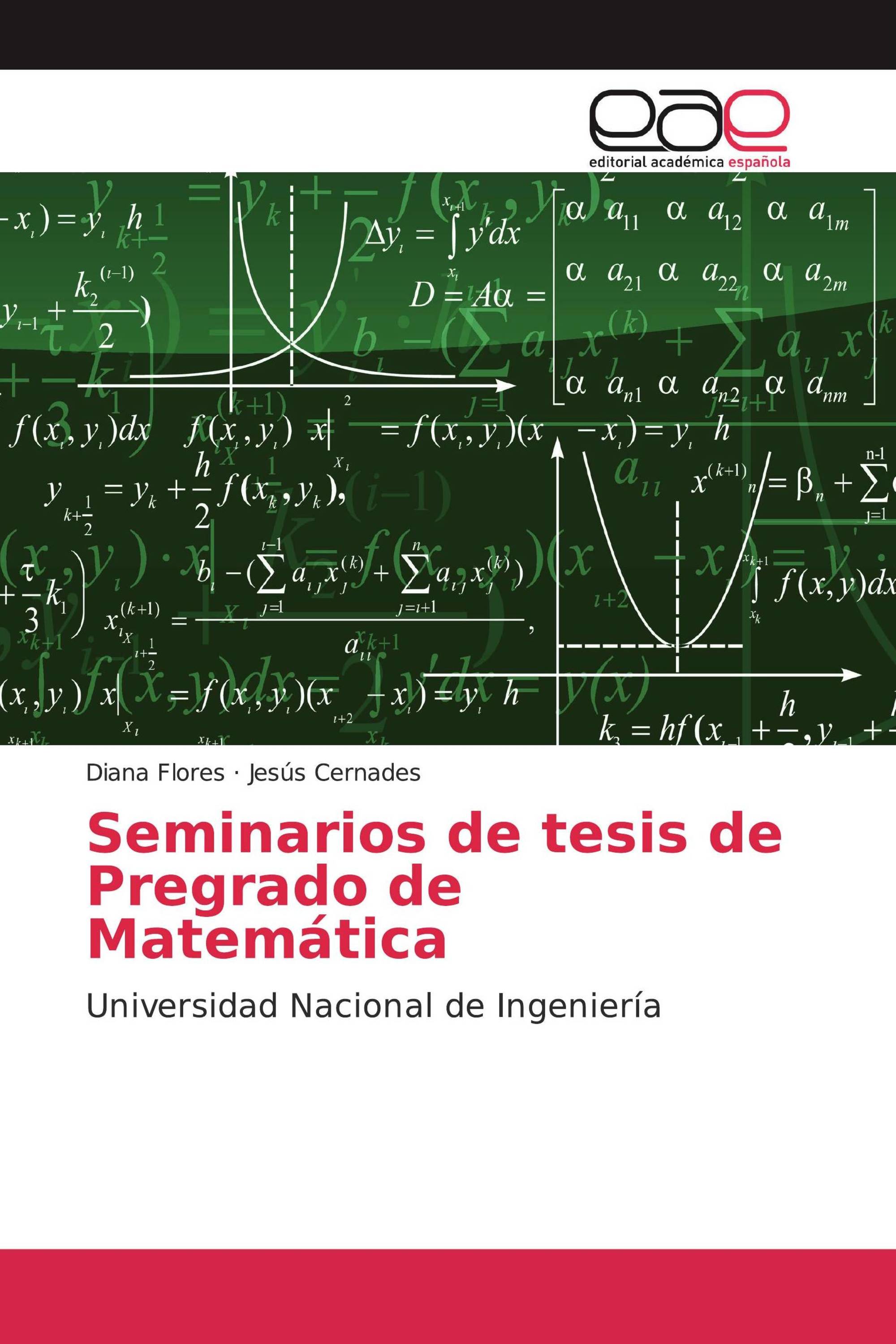 Seminarios de tesis de Pregrado de Matemática