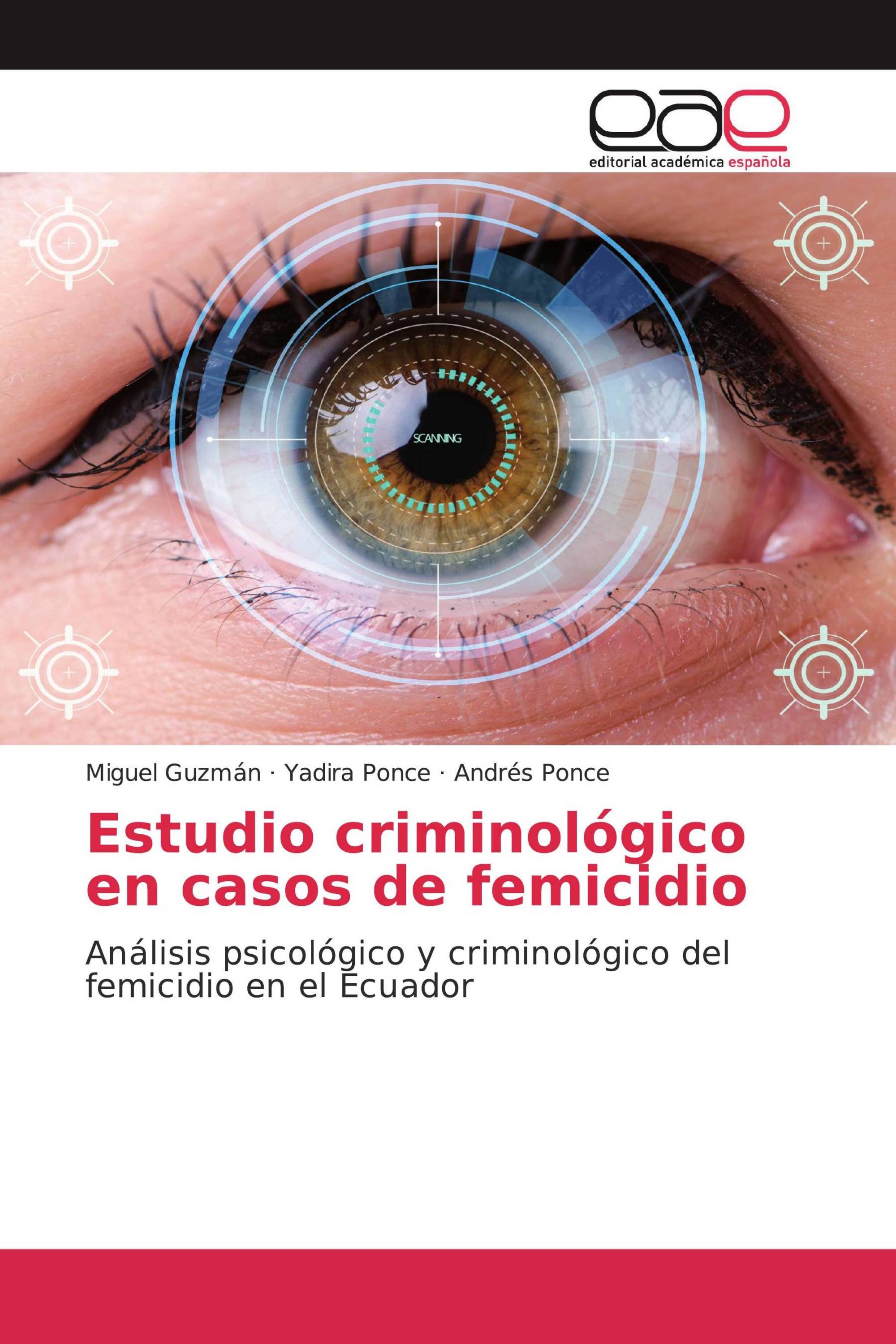 Estudio criminológico en casos de femicidio