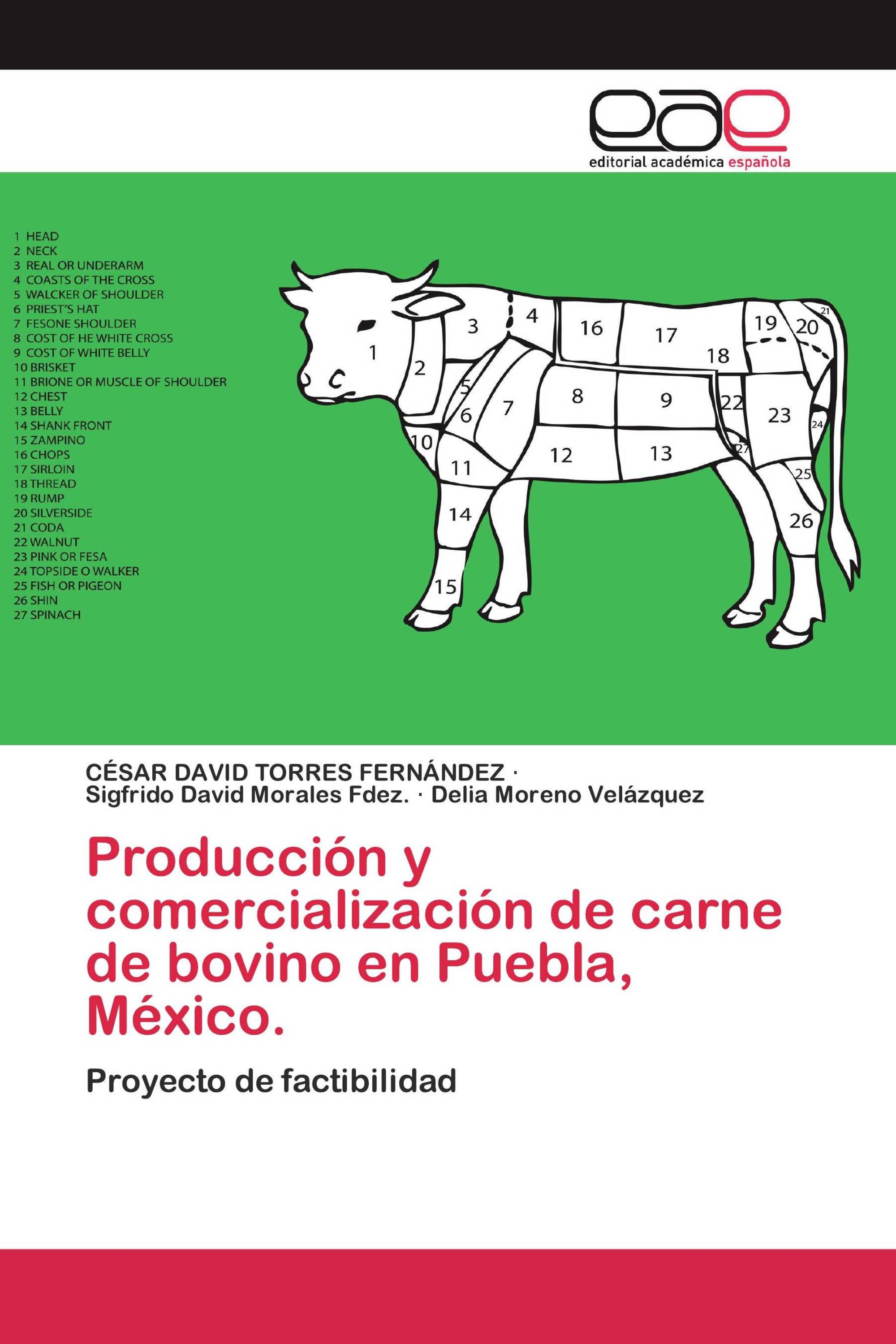 Producción y comercialización de carne de bovino en Puebla, México.