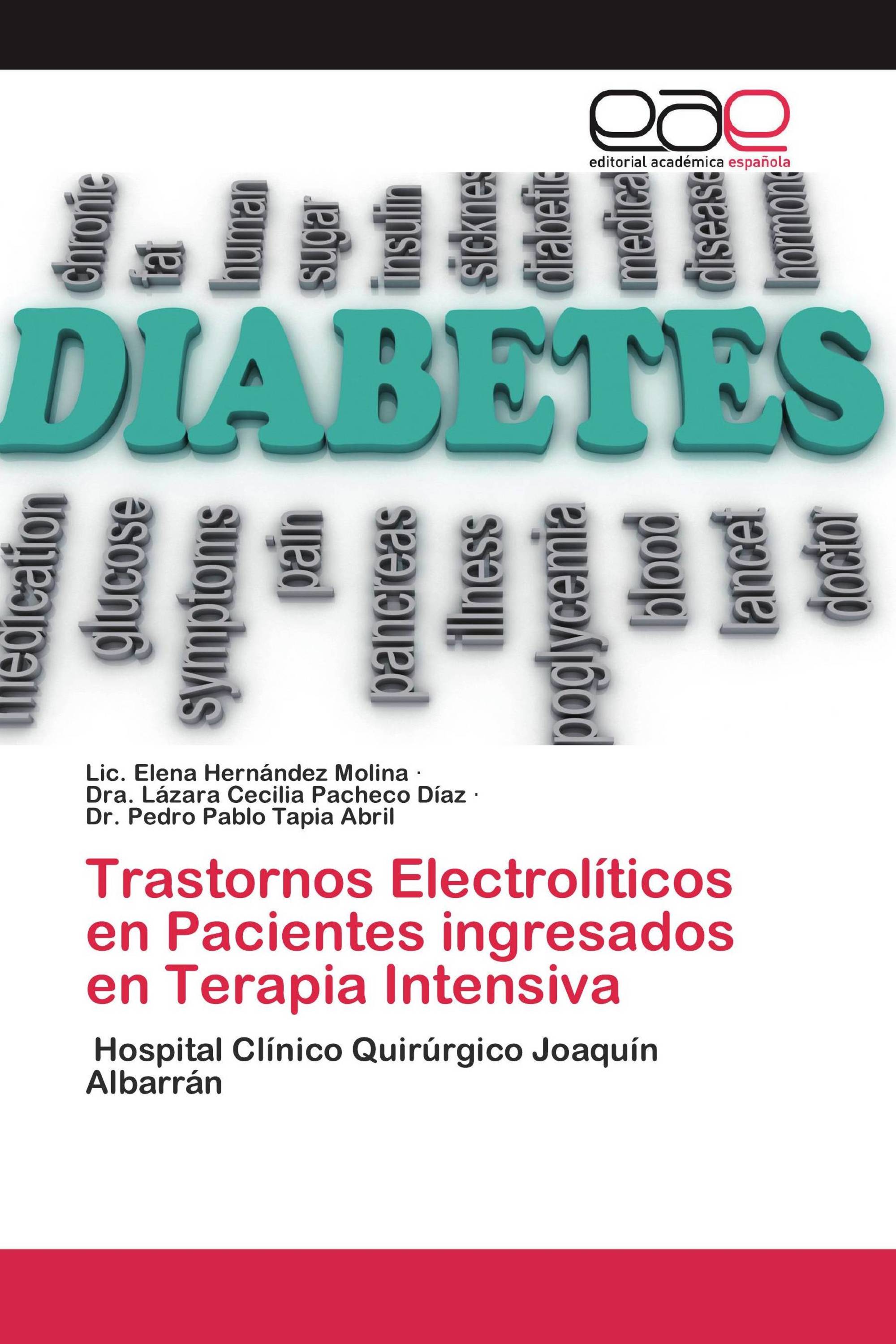 Trastornos Electrolíticos en Pacientes ingresados en Terapia Intensiva