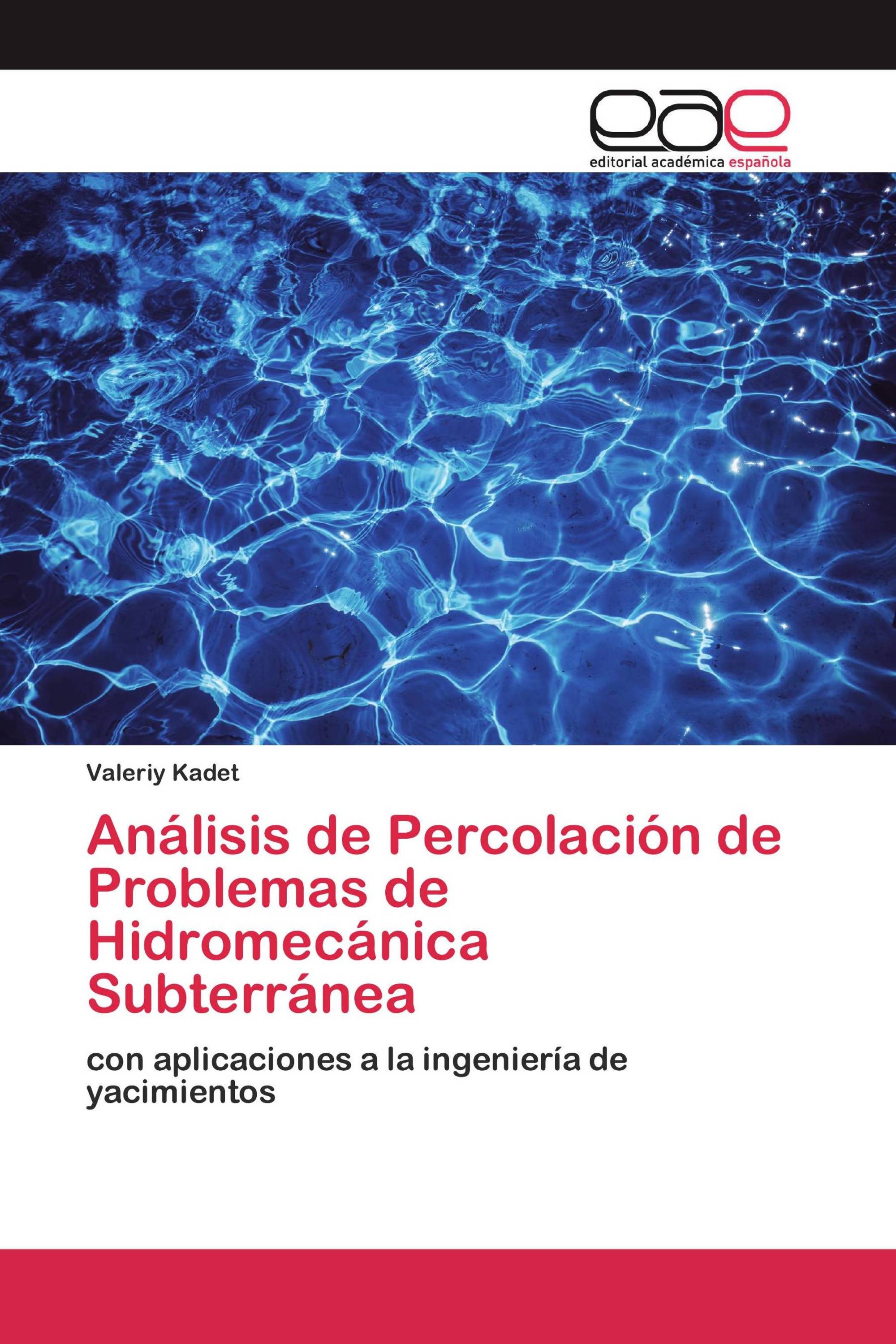 Análisis de Percolación de Problemas de Hidromecánica Subterránea