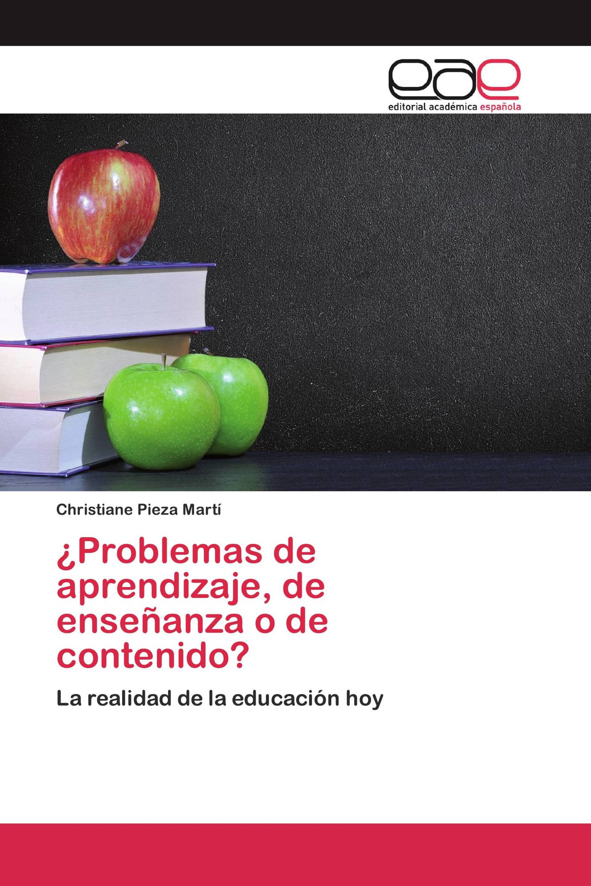 ¿Problemas de aprendizaje, de enseñanza o de contenido?