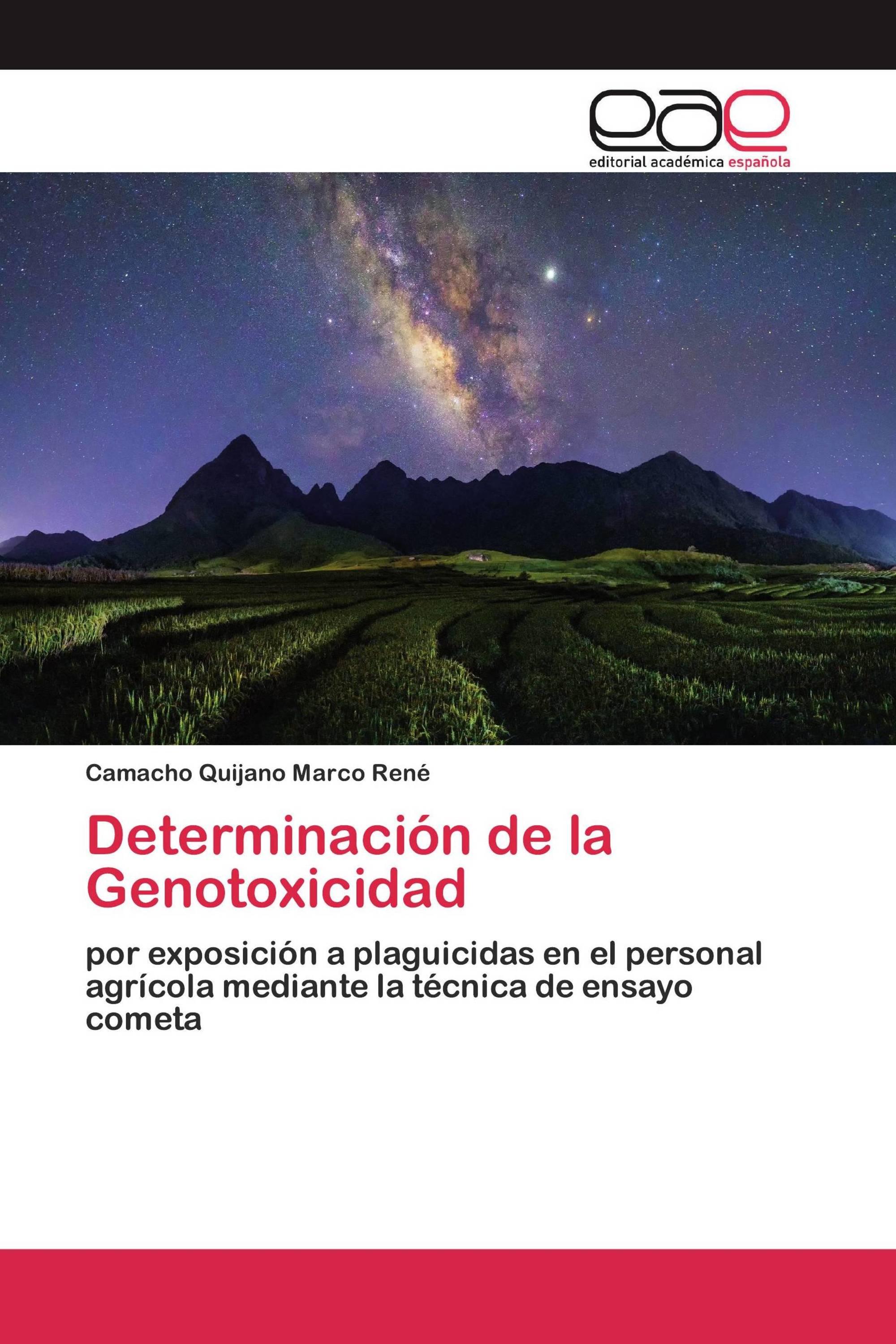 Determinación de la Genotoxicidad