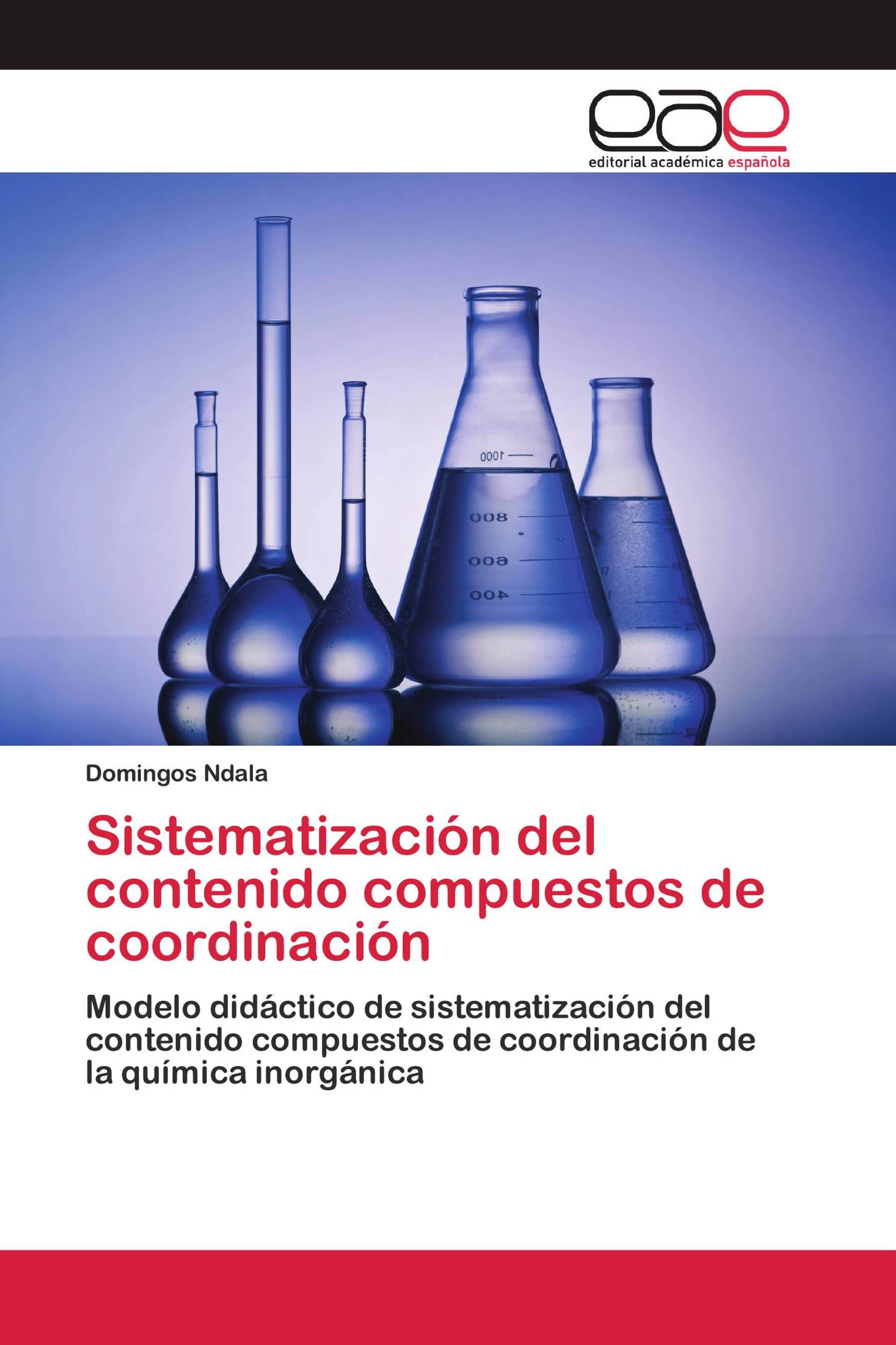 Sistematización del contenido compuestos de coordinación