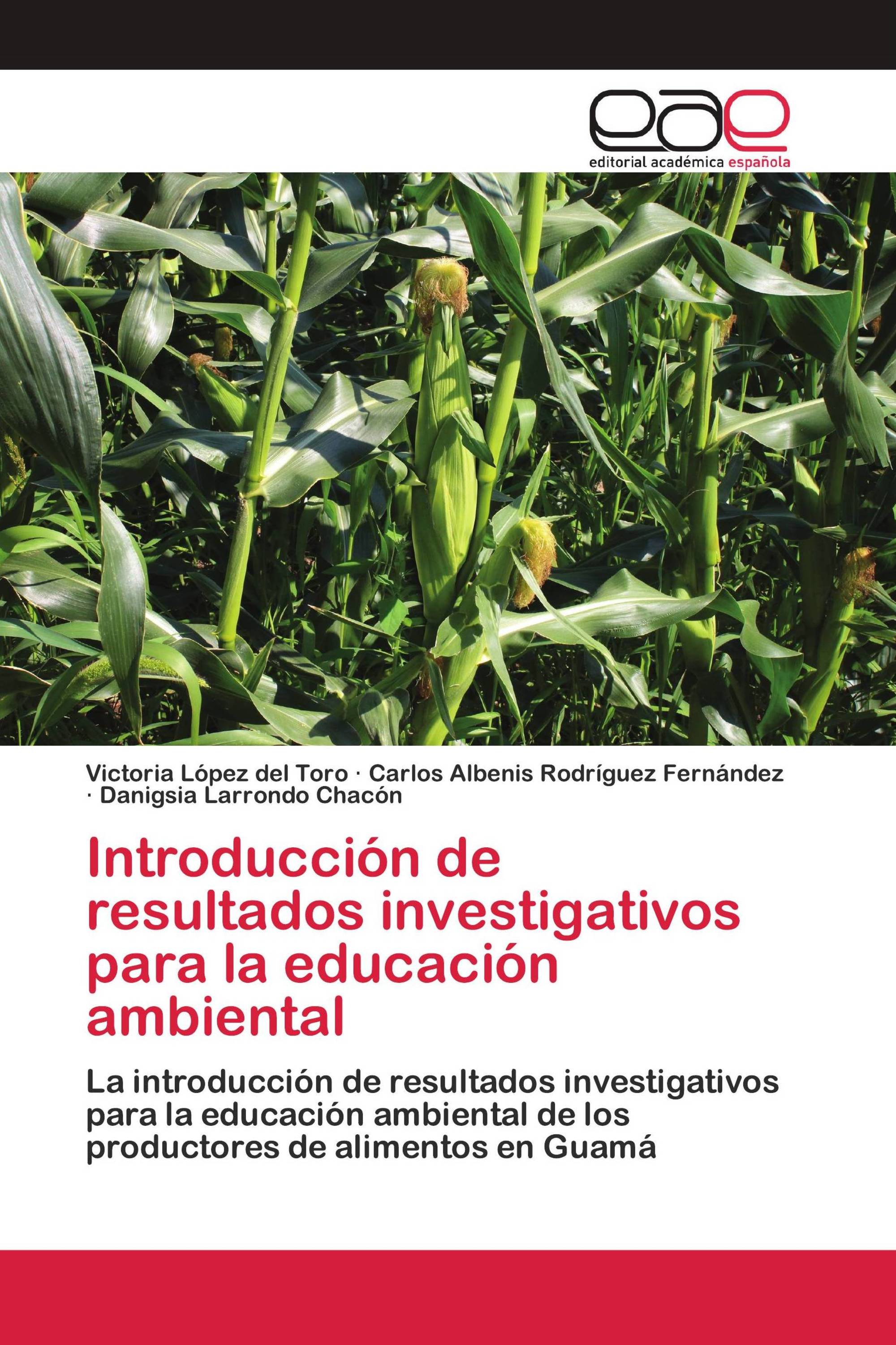 Introducción de resultados investigativos para la educación ambiental