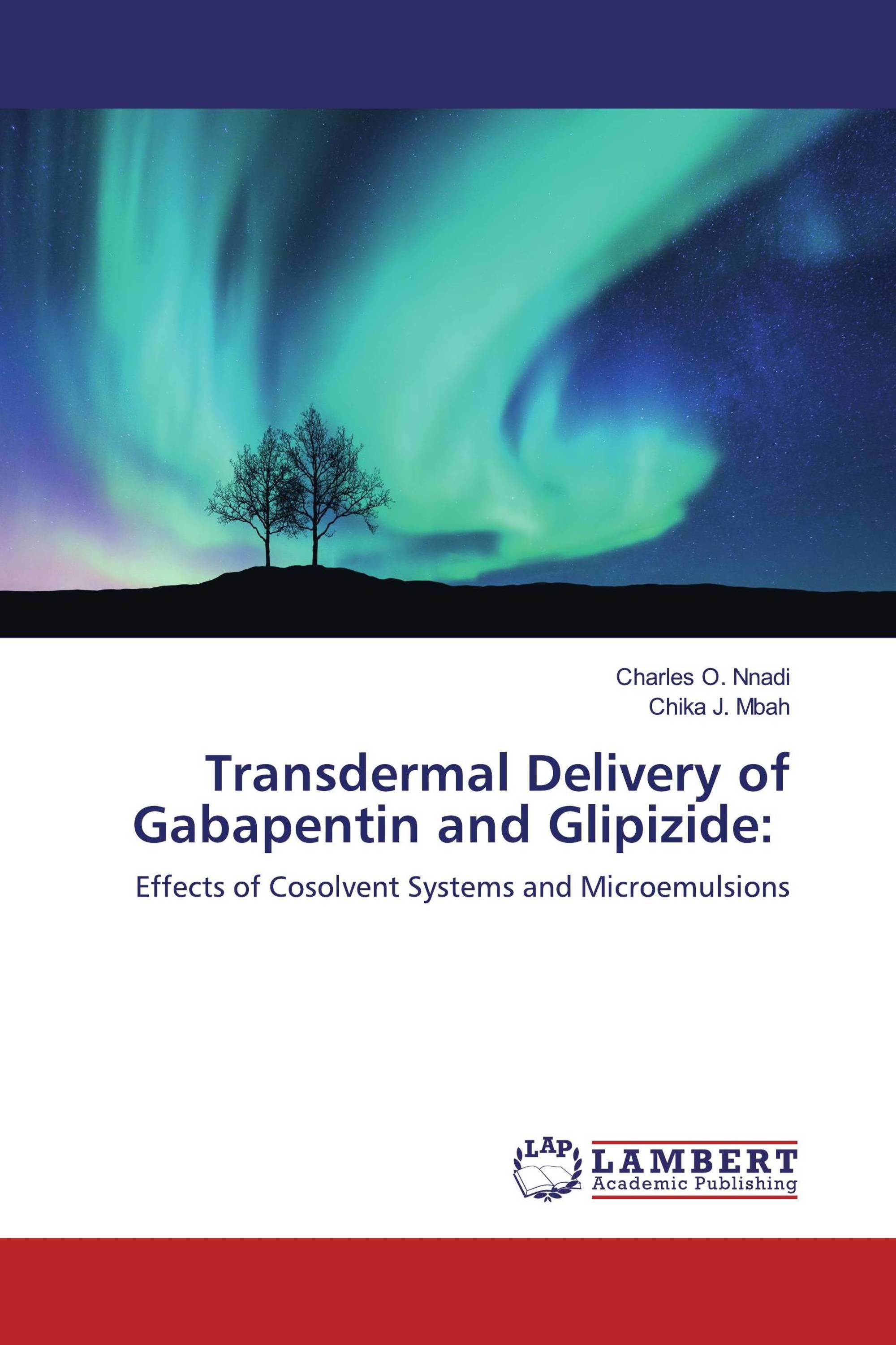 Transdermal Delivery of Gabapentin and Glipizide: