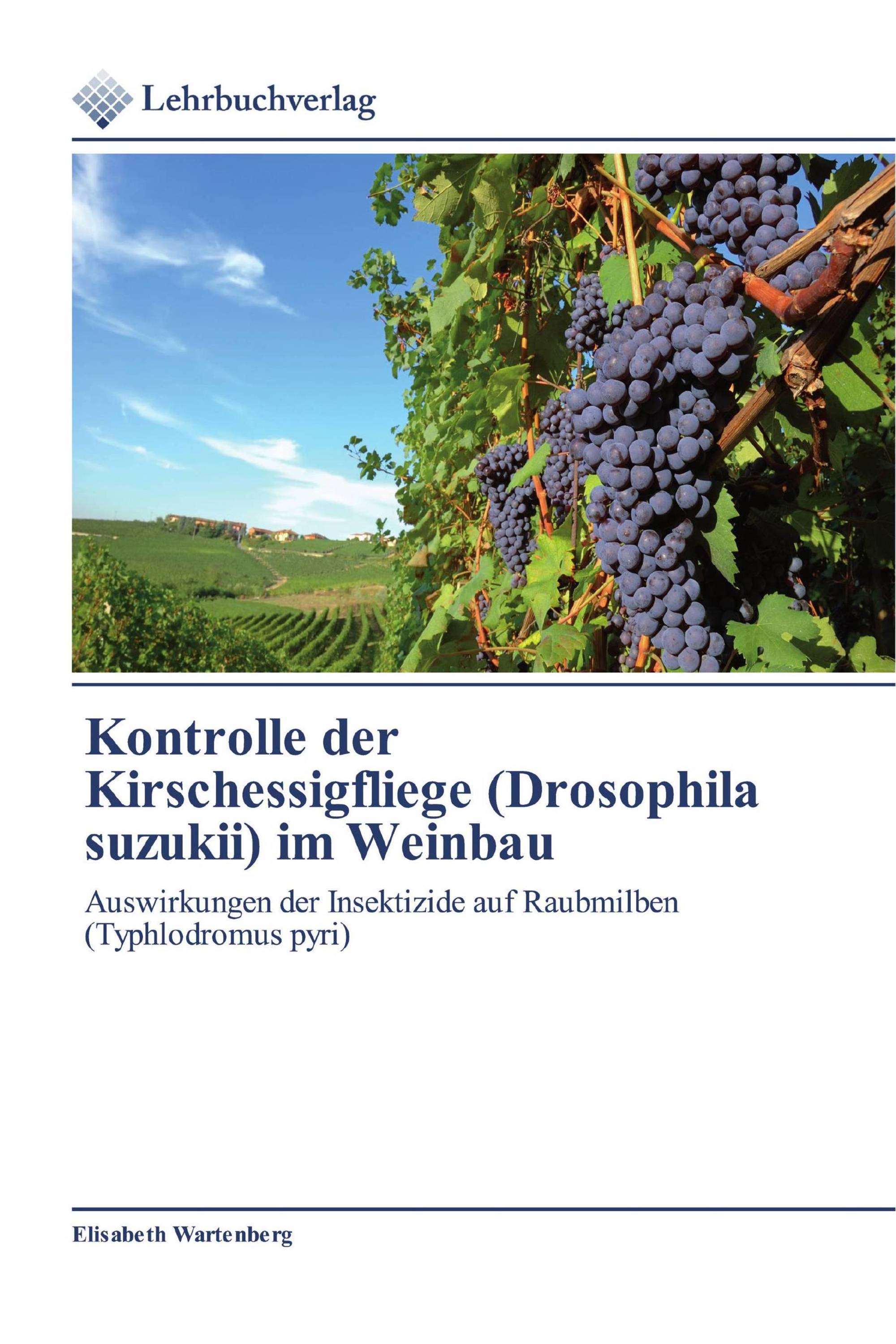 Kontrolle der Kirschessigfliege (Drosophila suzukii) im Weinbau