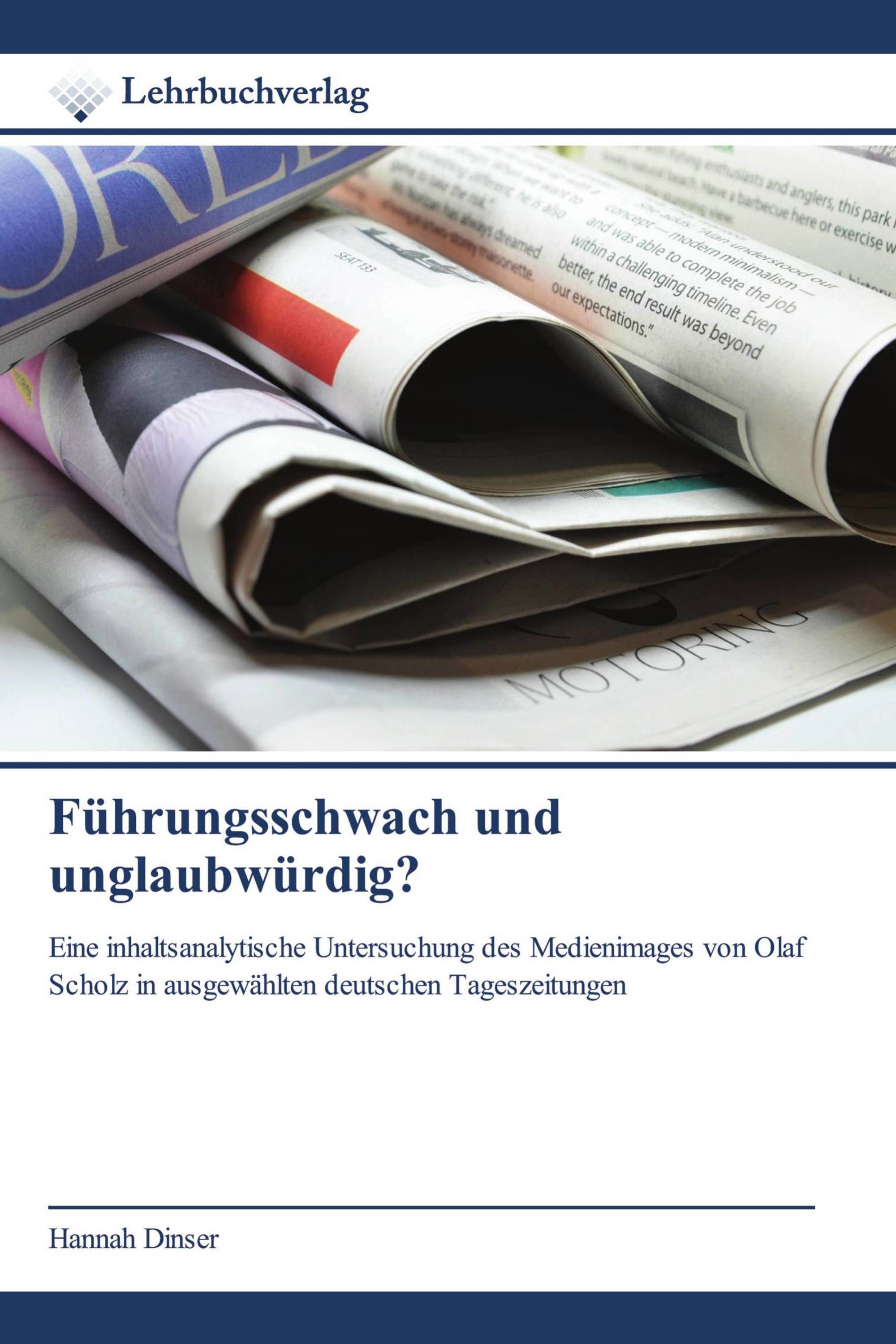 Führungsschwach und unglaubwürdig?