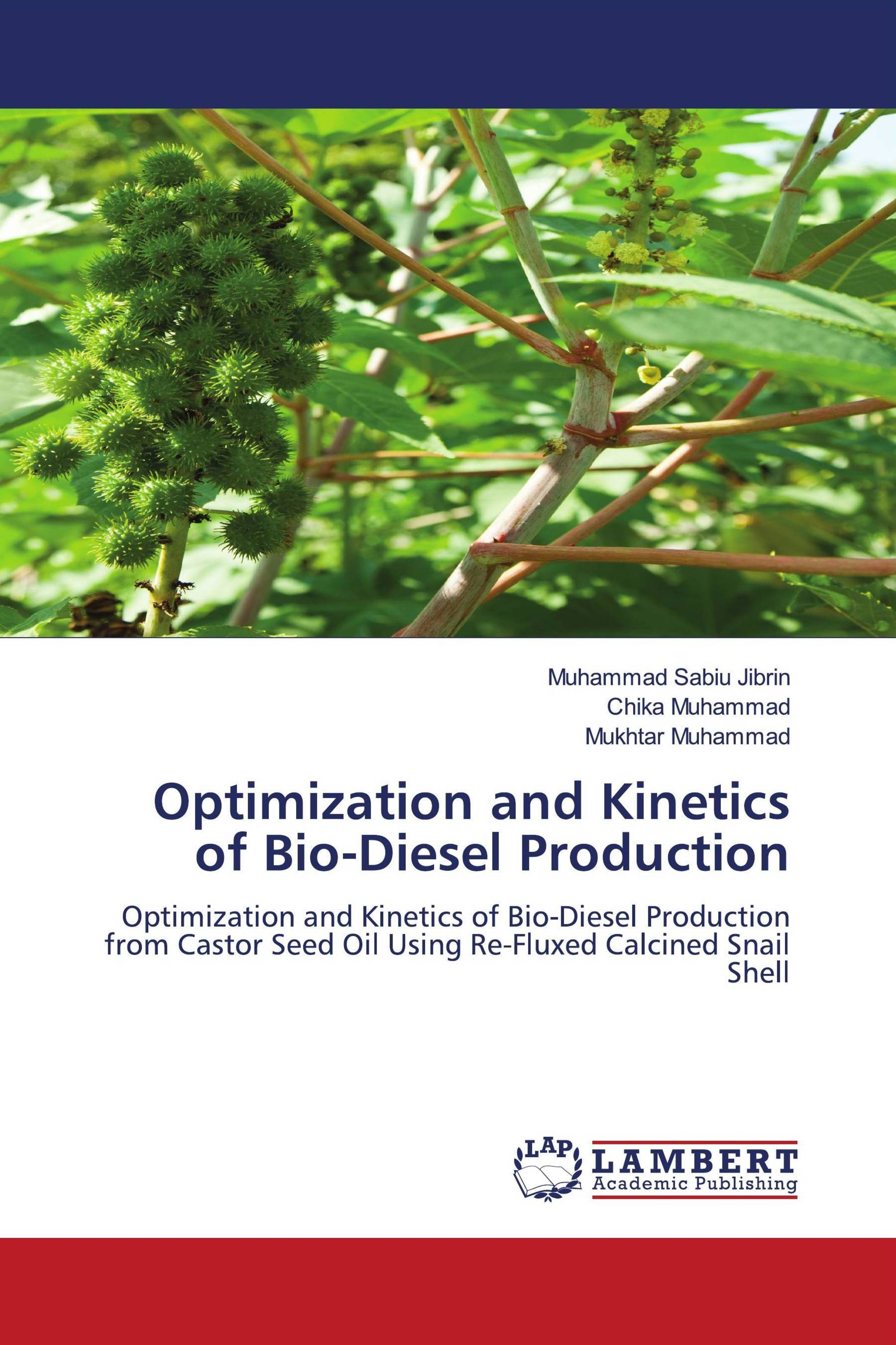 Optimization and Kinetics of Bio-Diesel Production