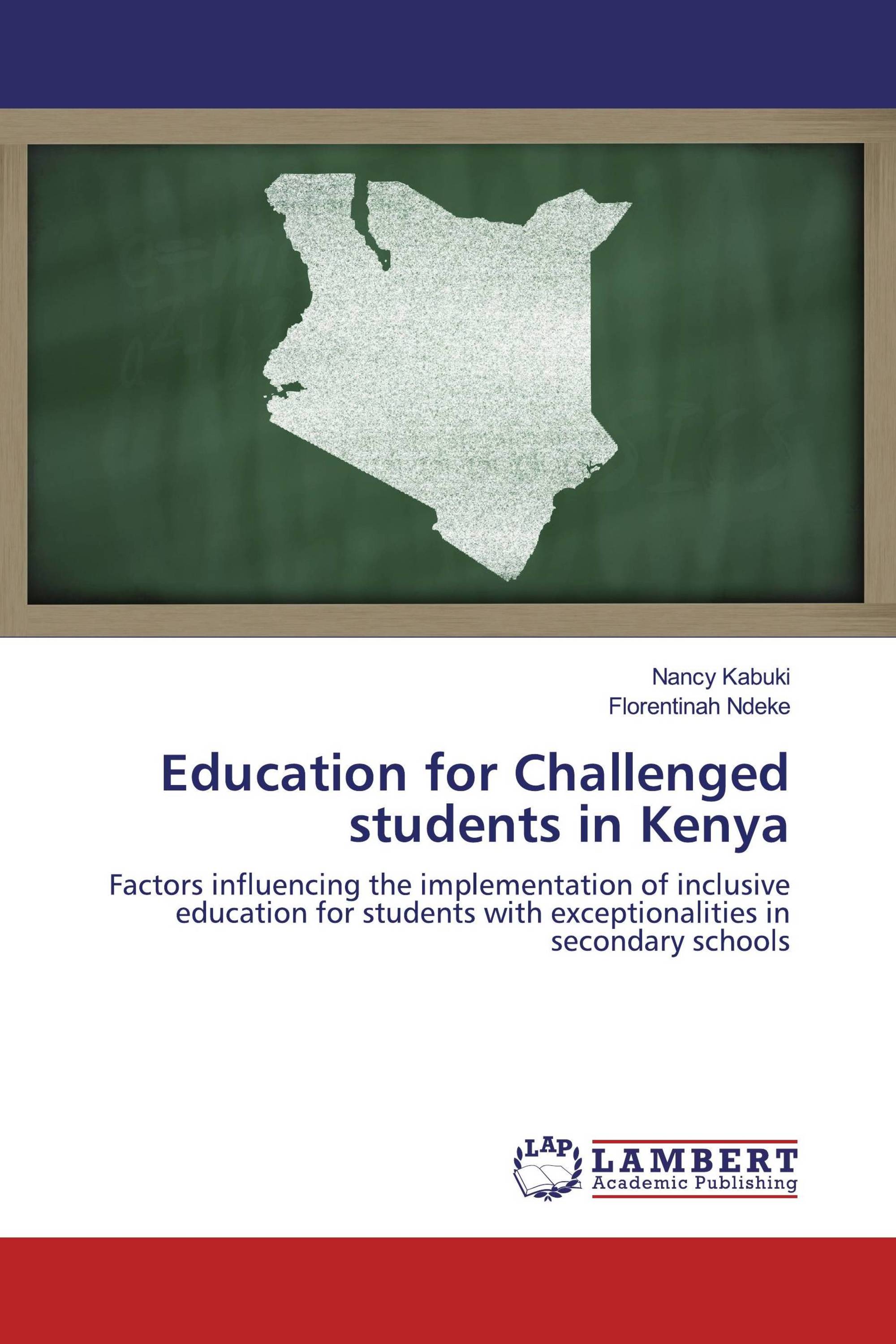 Education for Challenged students in Kenya