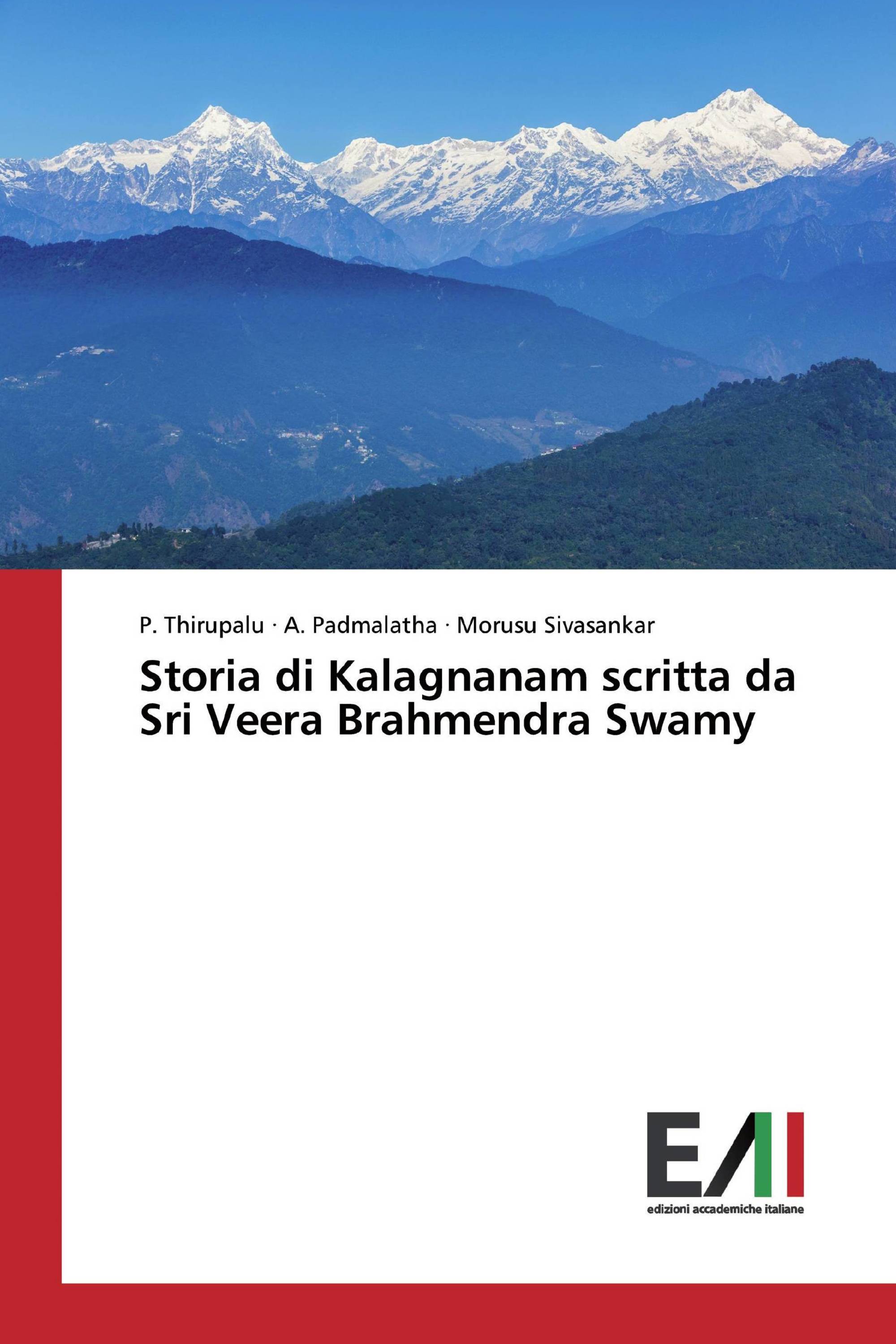 Storia di Kalagnanam scritta da Sri Veera Brahmendra Swamy