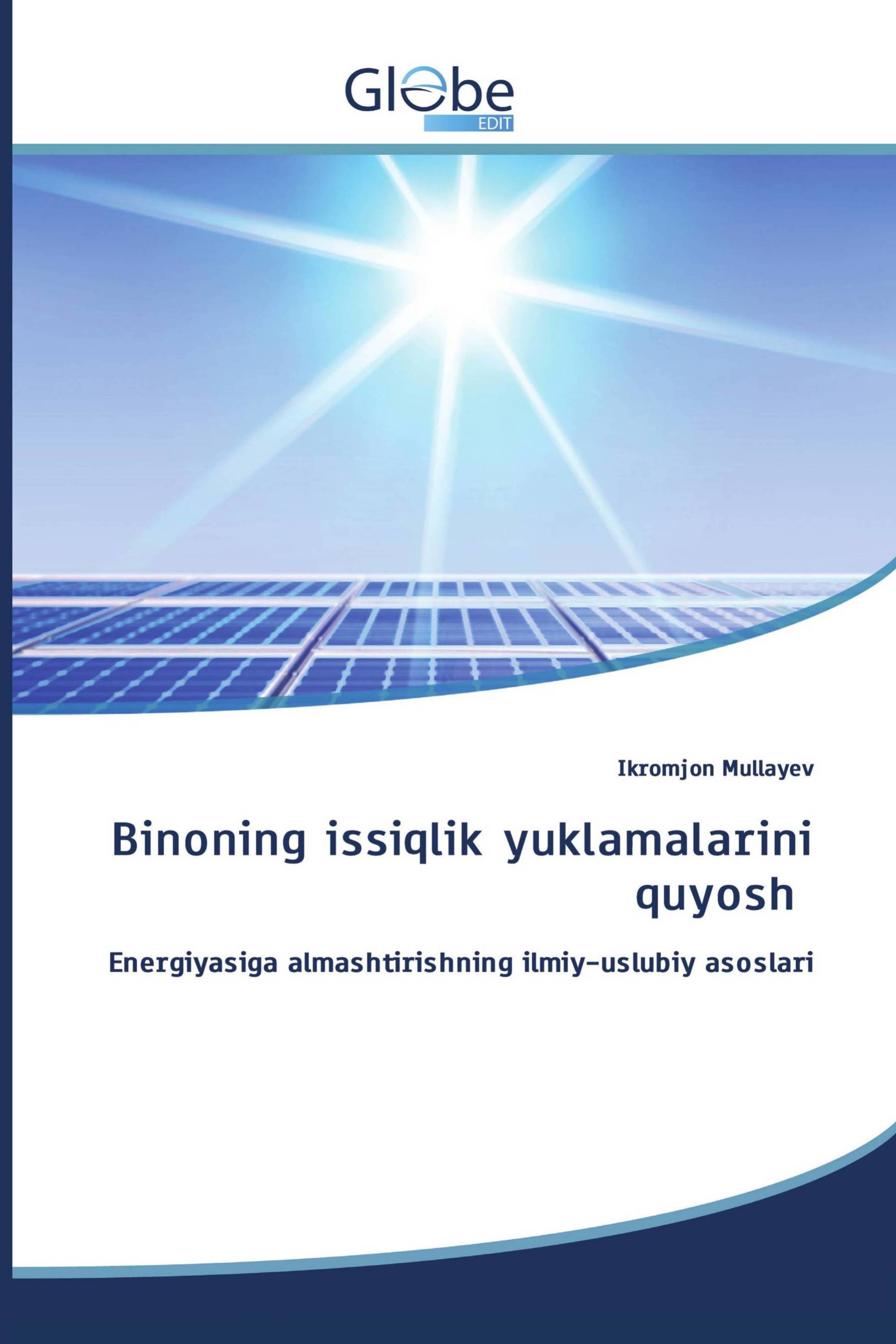 Binoning issiqlik yuklamalarini quyosh