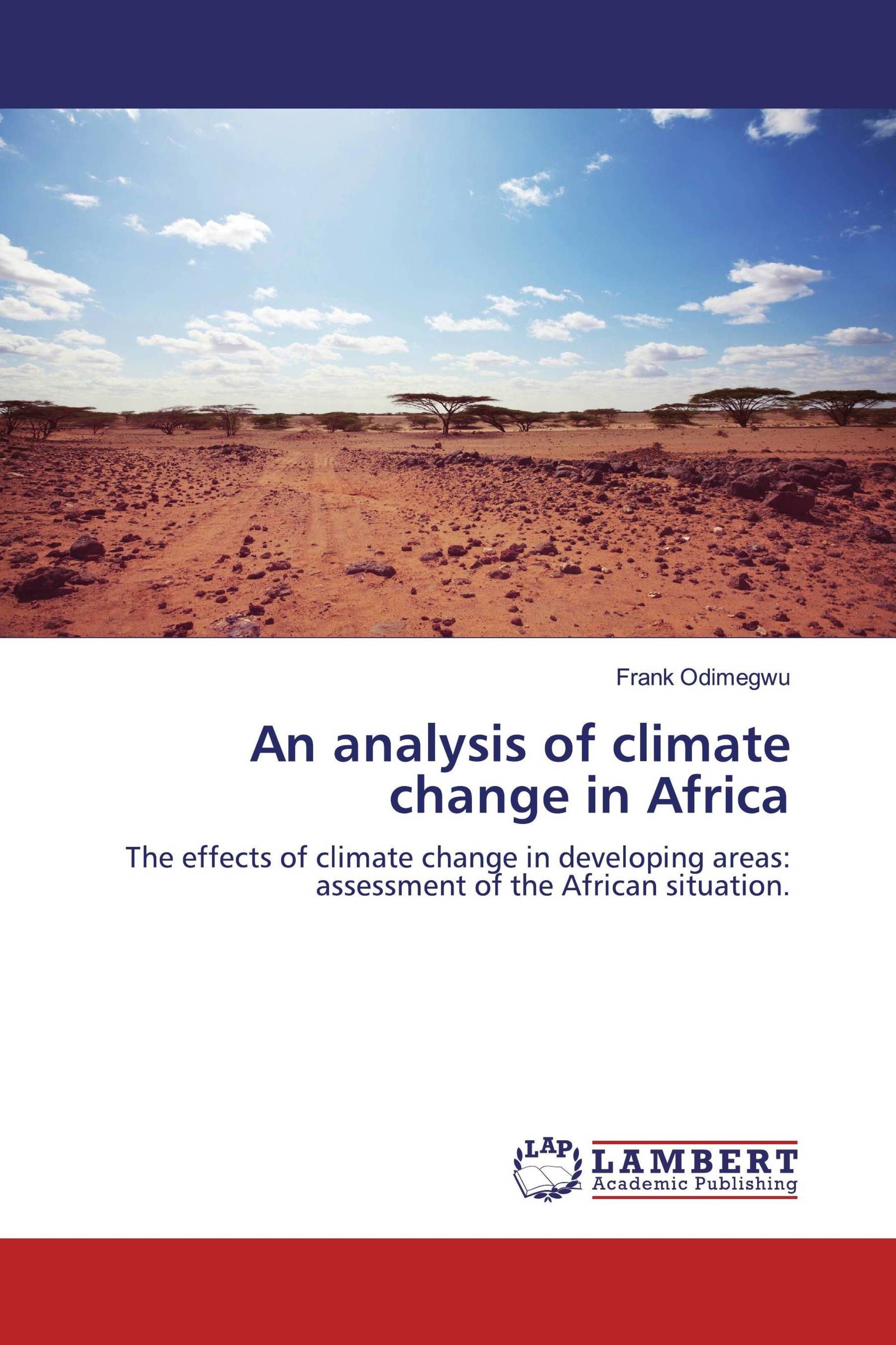 An analysis of climate change in Africa