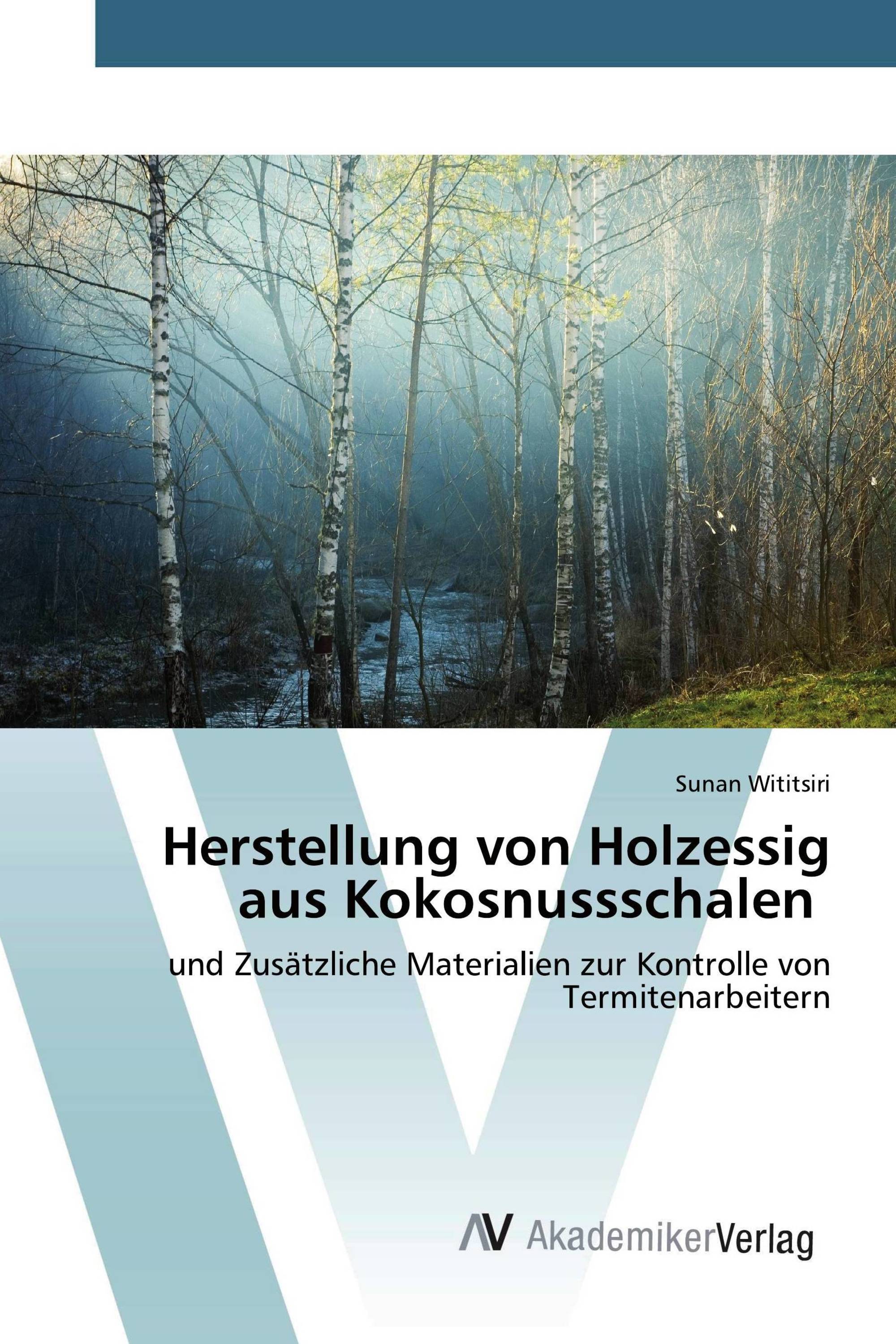 Herstellung von Holzessig aus Kokosnussschalen