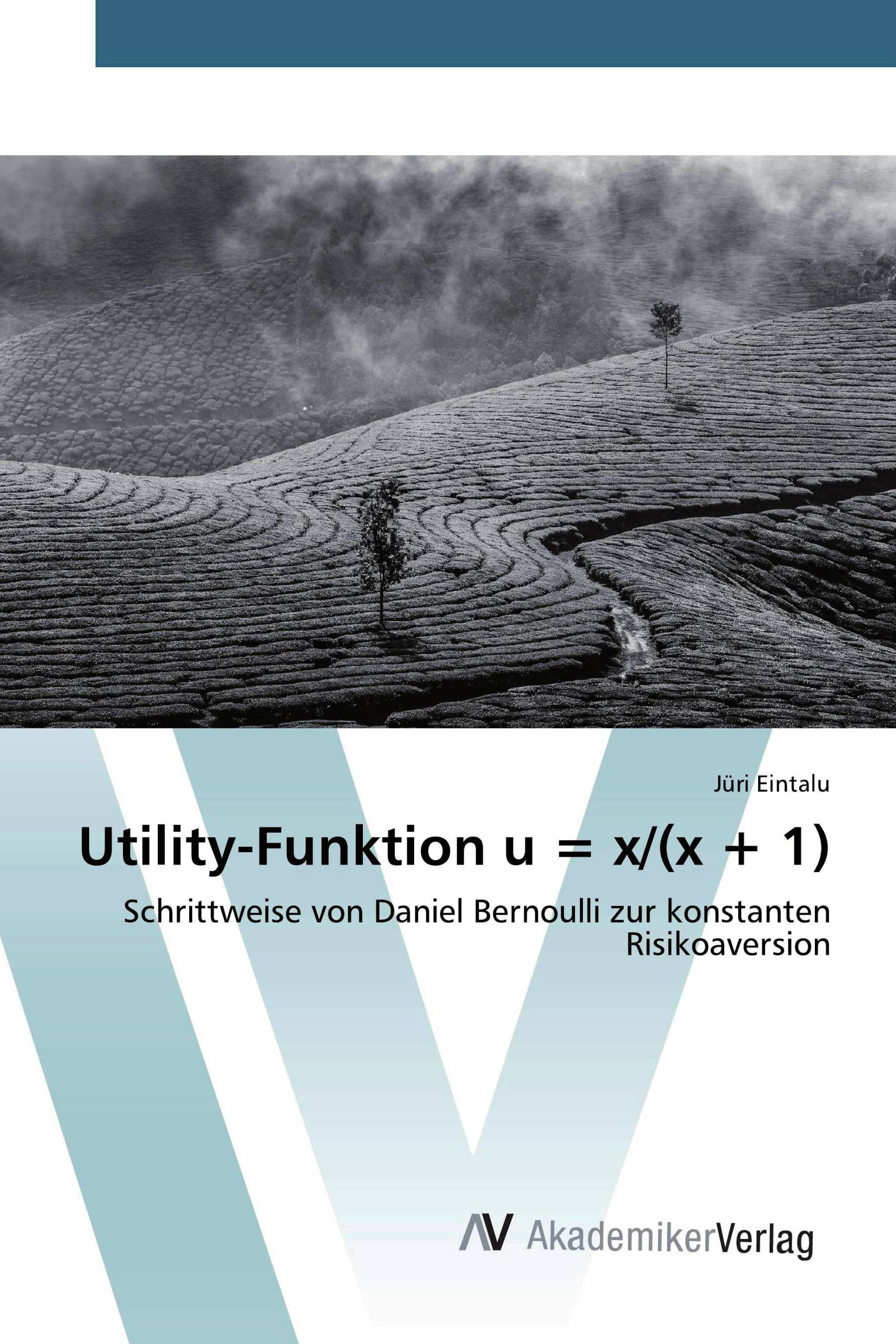 Utility-Funktion u = x/(x + 1)