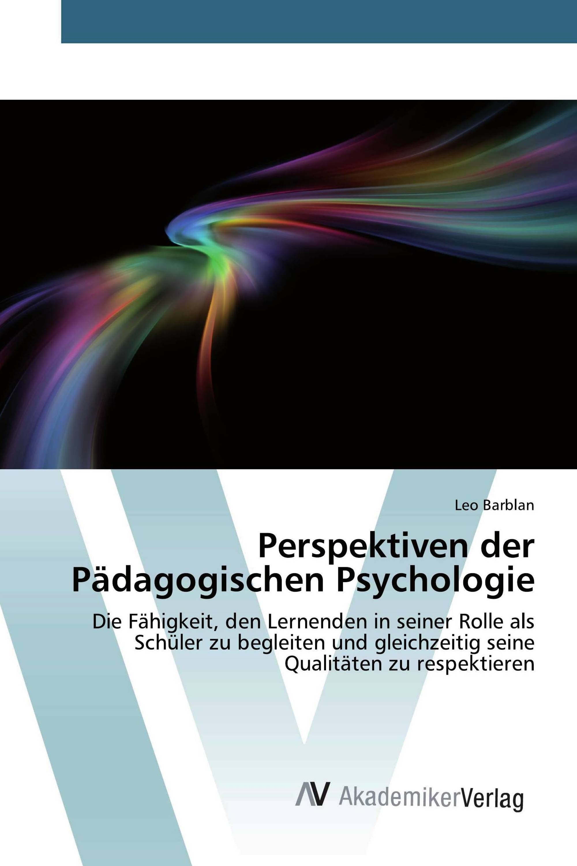 Perspektiven der Pädagogischen Psychologie