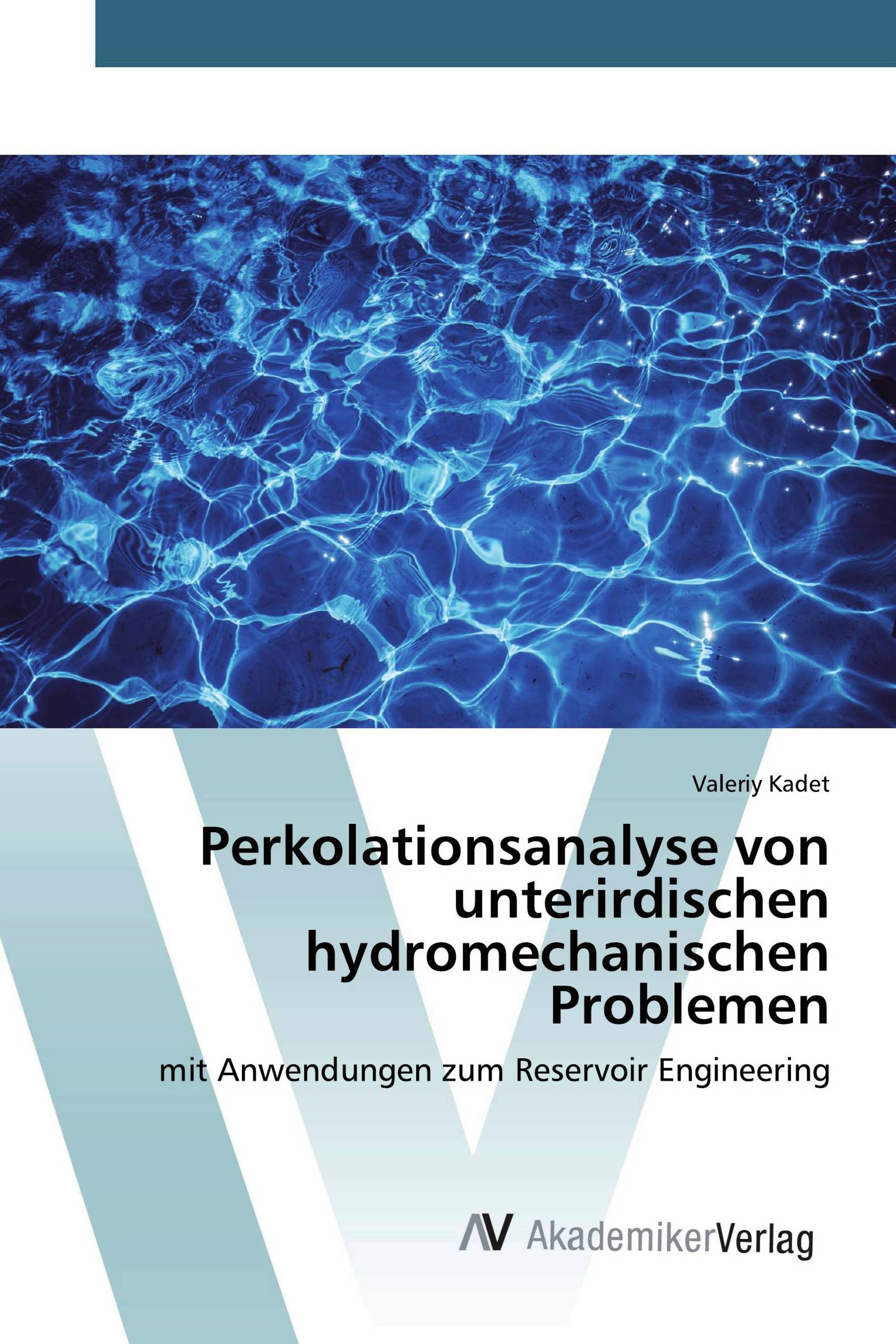 Perkolationsanalyse von unterirdischen hydromechanischen Problemen