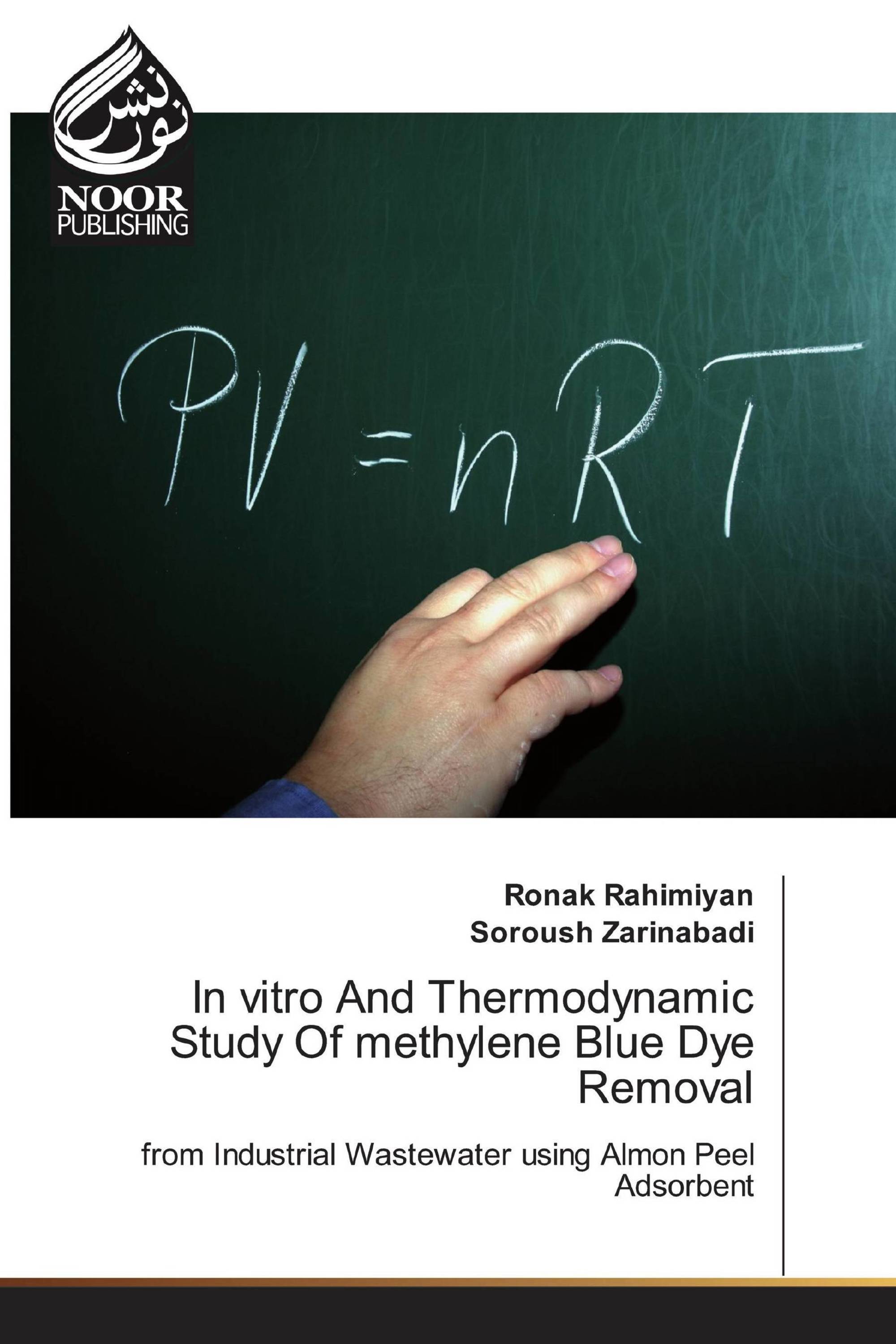 In vitro And Thermodynamic Study Of methylene Blue Dye Removal