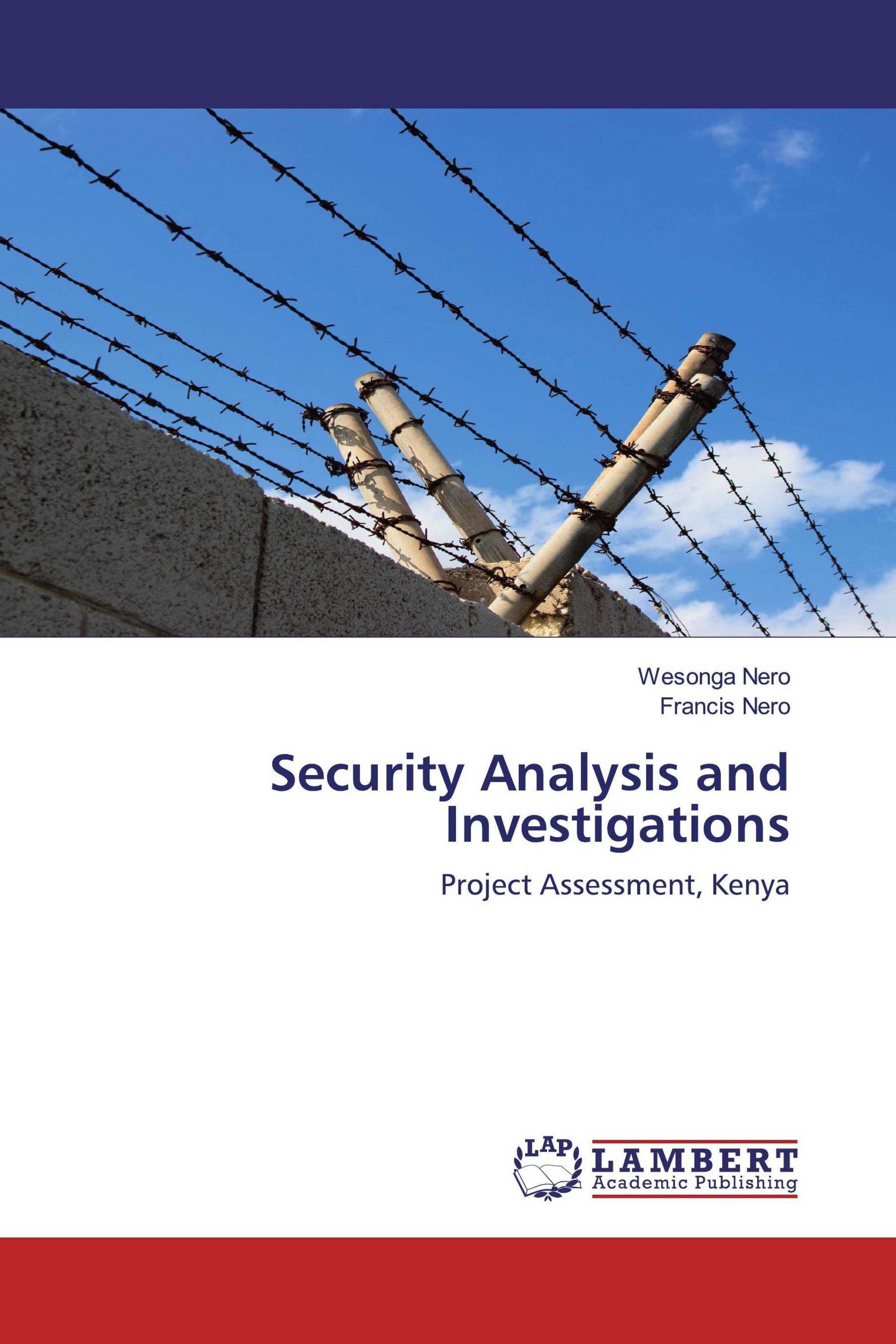 Security Analysis and Investigations