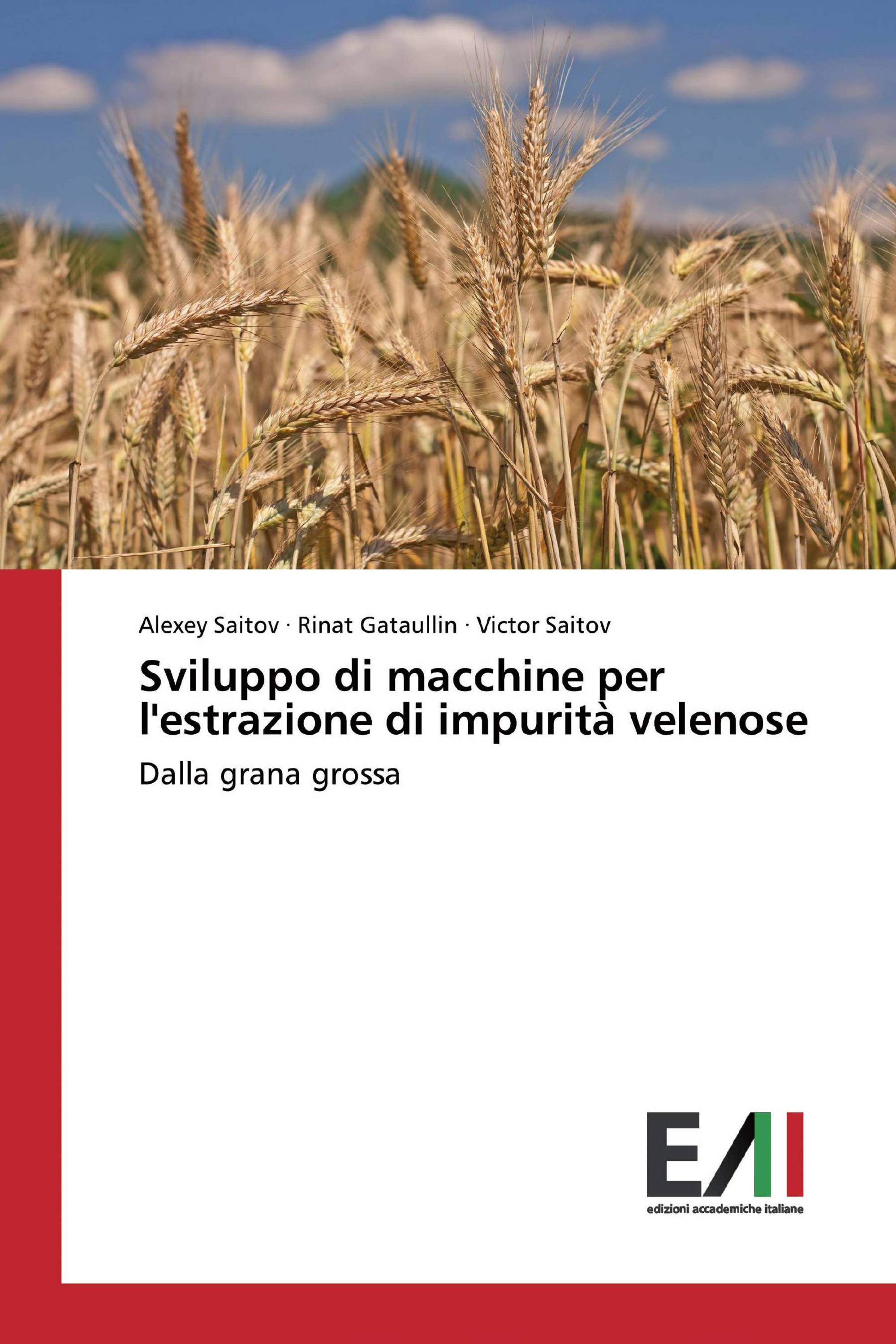 Sviluppo di macchine per l'estrazione di impurità velenose