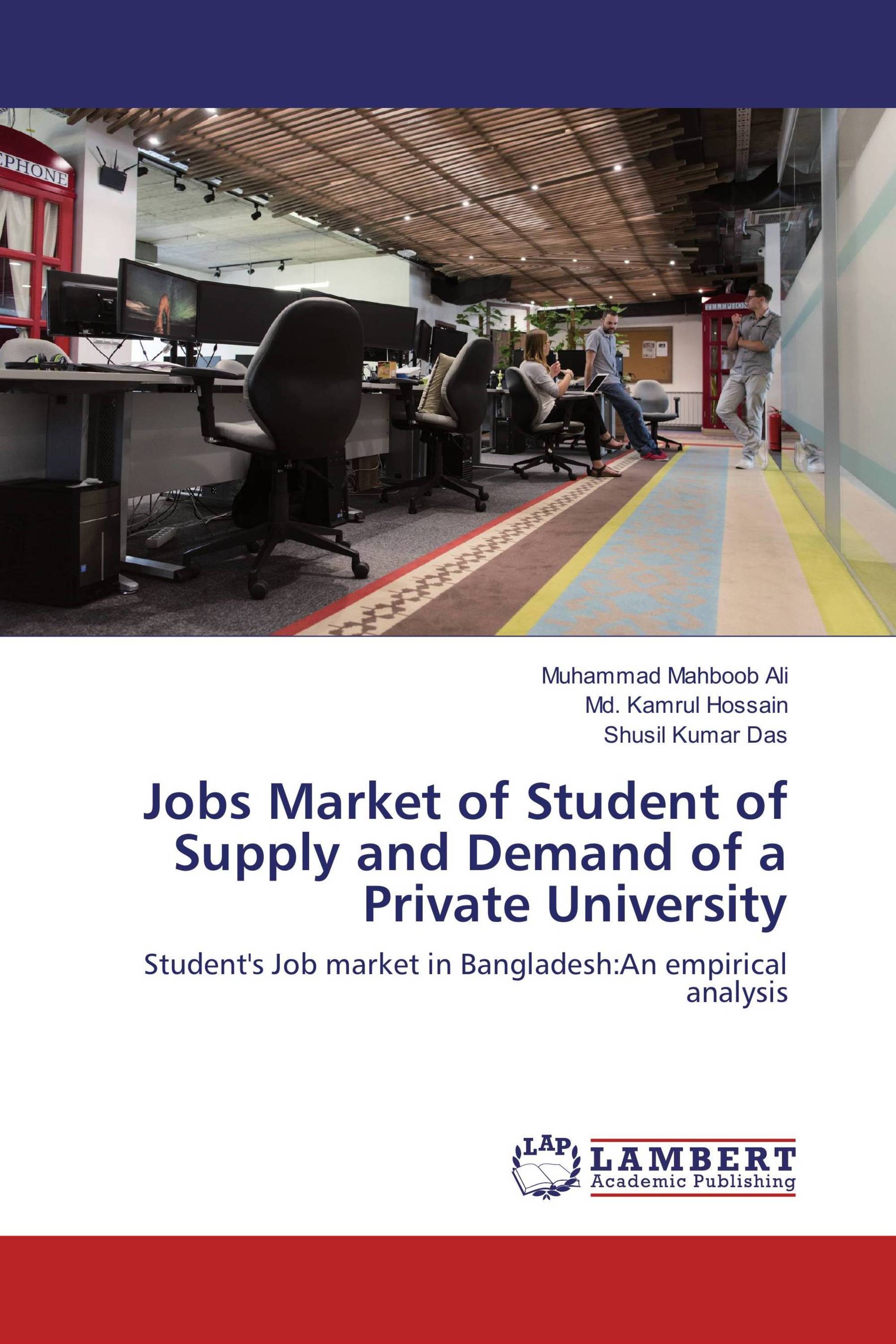 Jobs Market of Student of Supply and Demand of a Private University