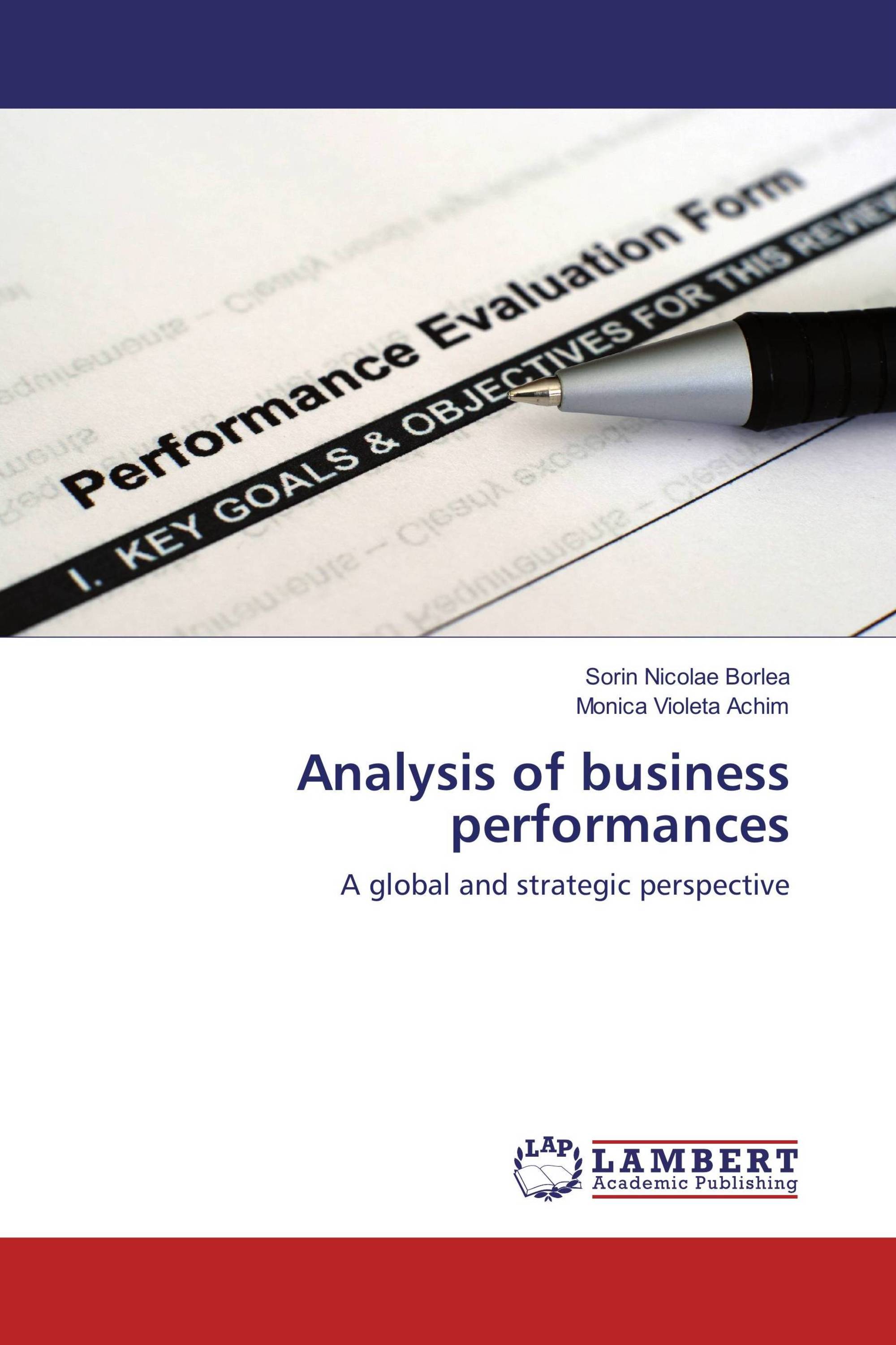 Analysis of business performances