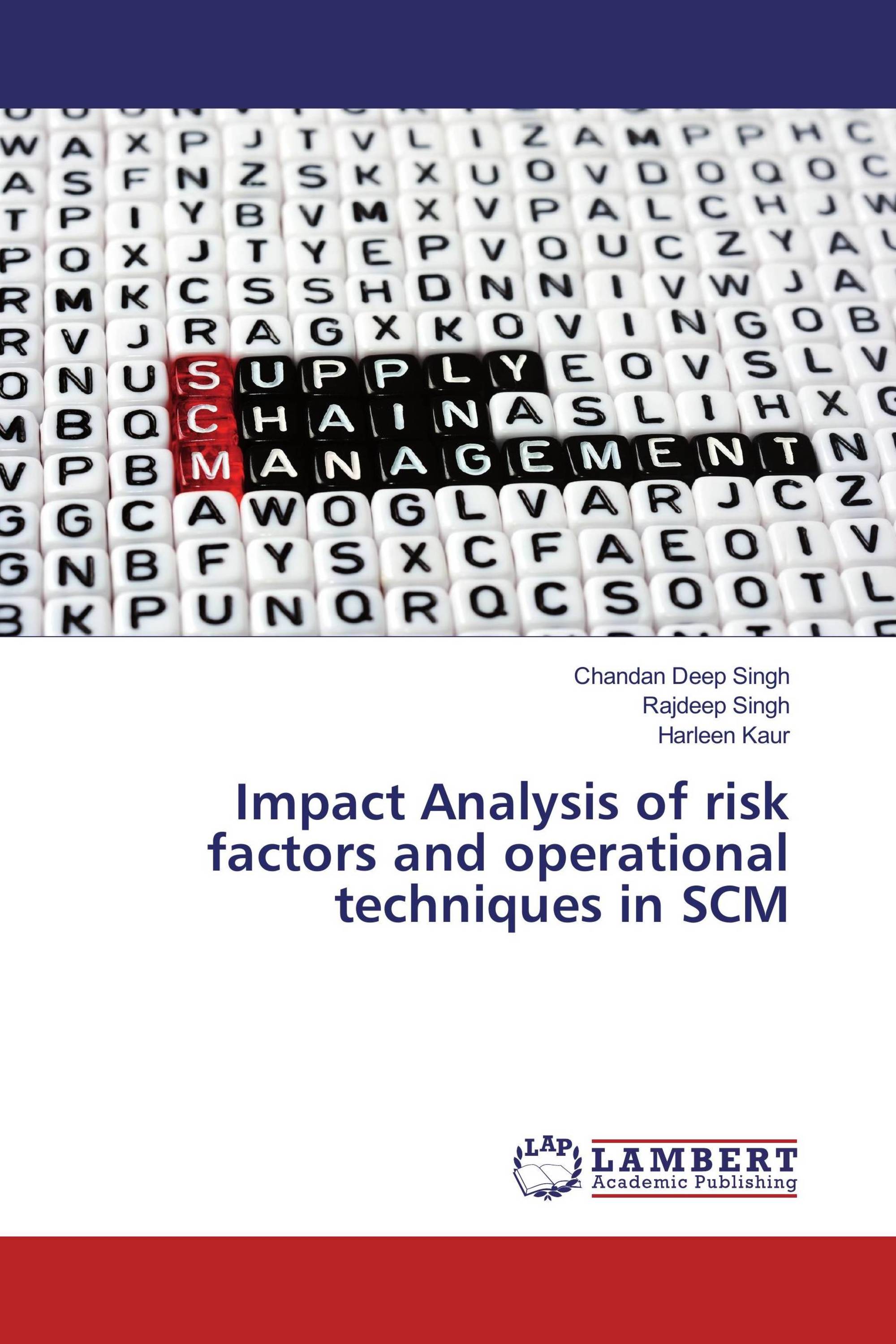 Impact Analysis of risk factors and operational techniques in SCM