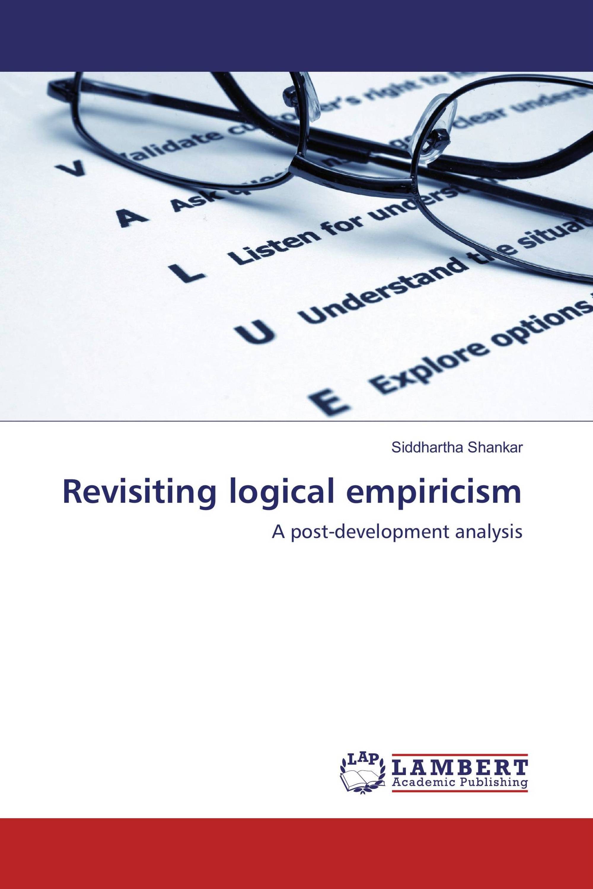 Revisiting logical empiricism / 9786202055413 / 9786202055413