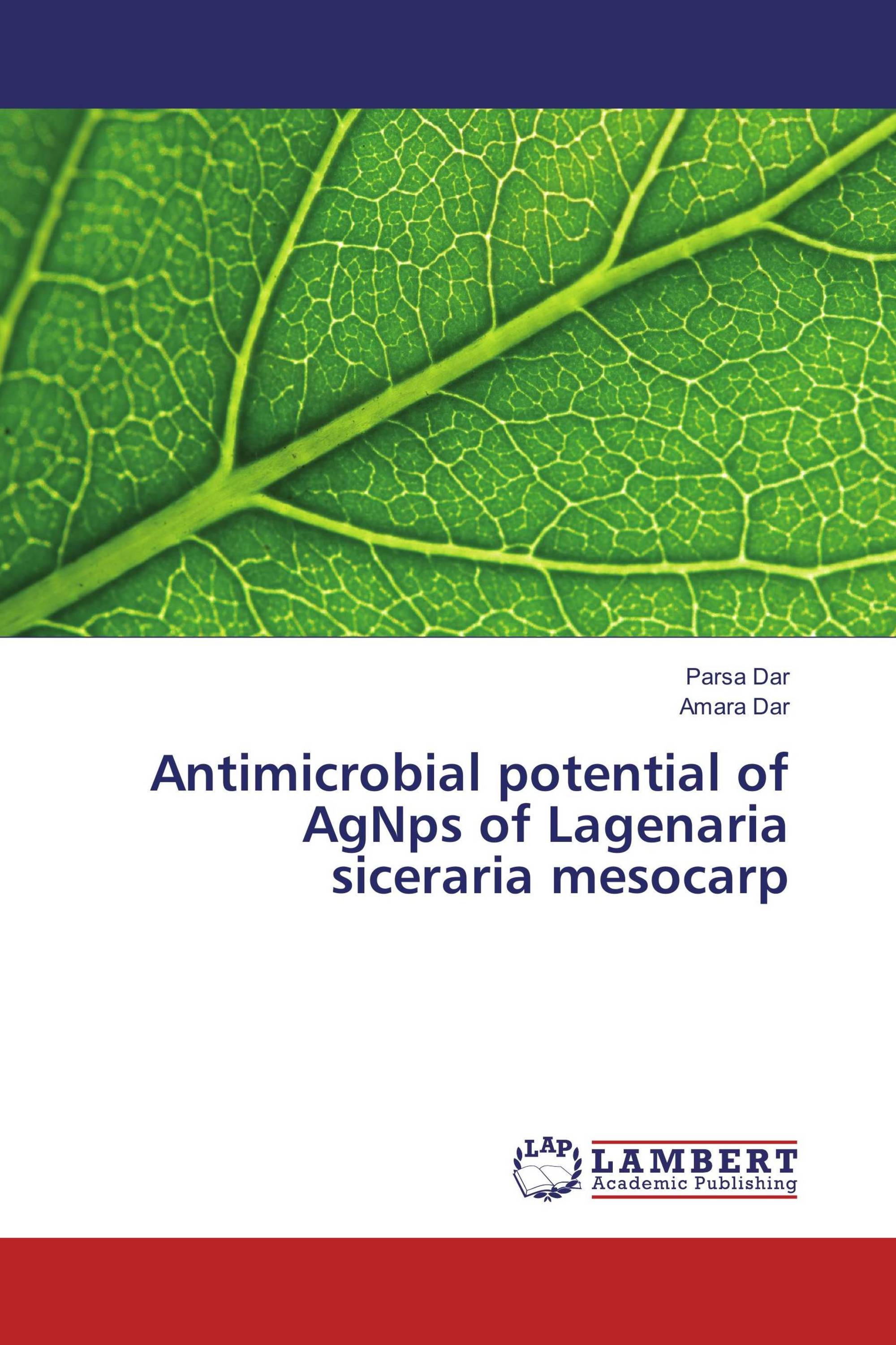 Antimicrobial potential of AgNps of Lagenaria siceraria mesocarp