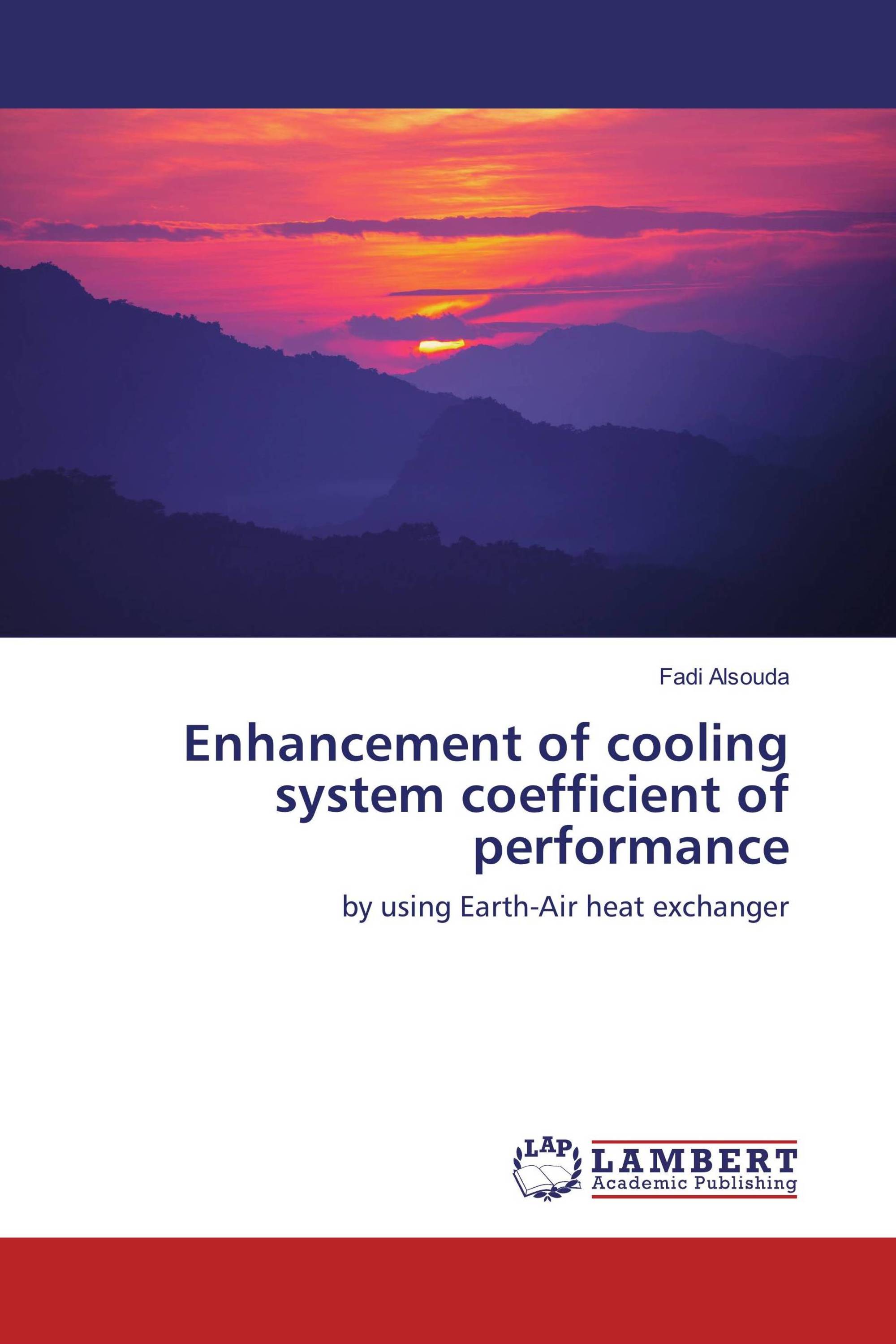 Enhancement of cooling system coefficient of performance 978 620 2