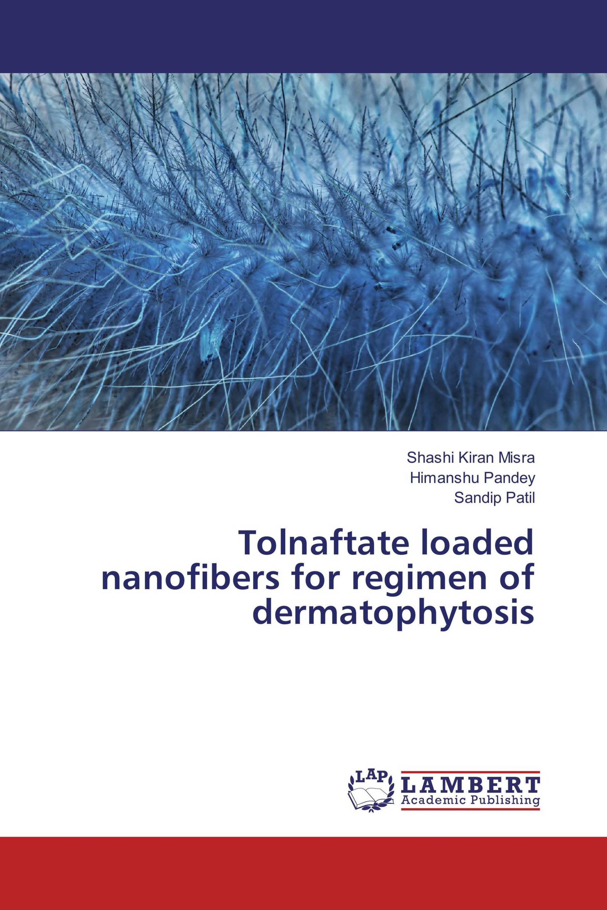 Tolnaftate loaded nanofibers for regimen of dermatophytosis